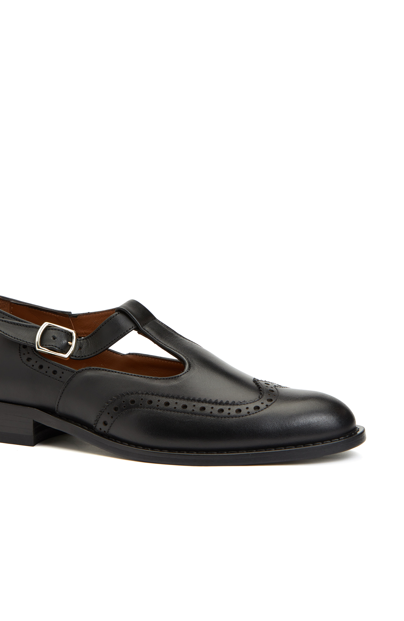 Siyah Kadın Deri Ayakkabı