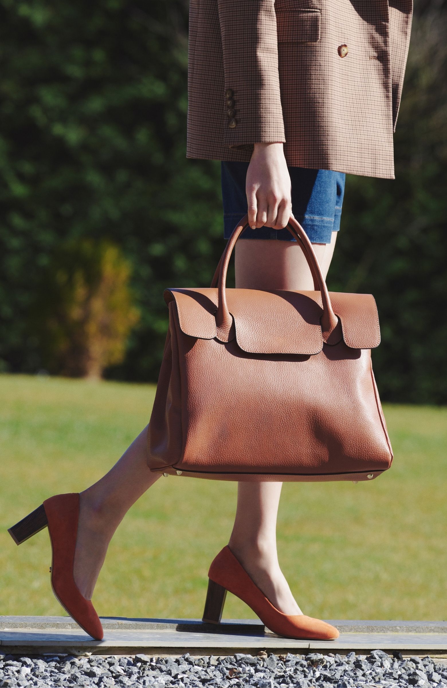 Kiremit Süet Kadın Ayakkabı