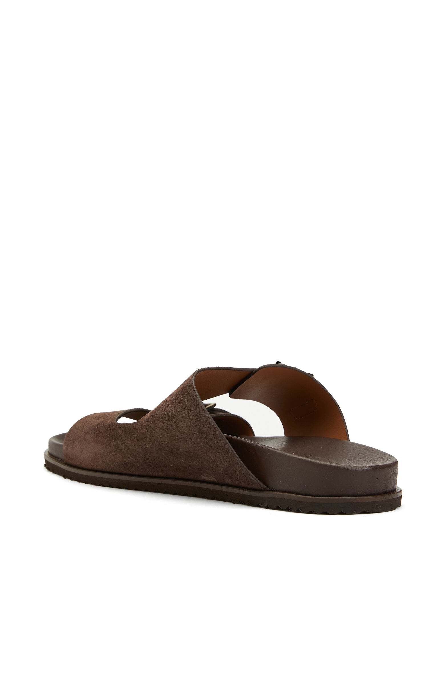 Koyu Kahverengi Erkek Süet Terlik