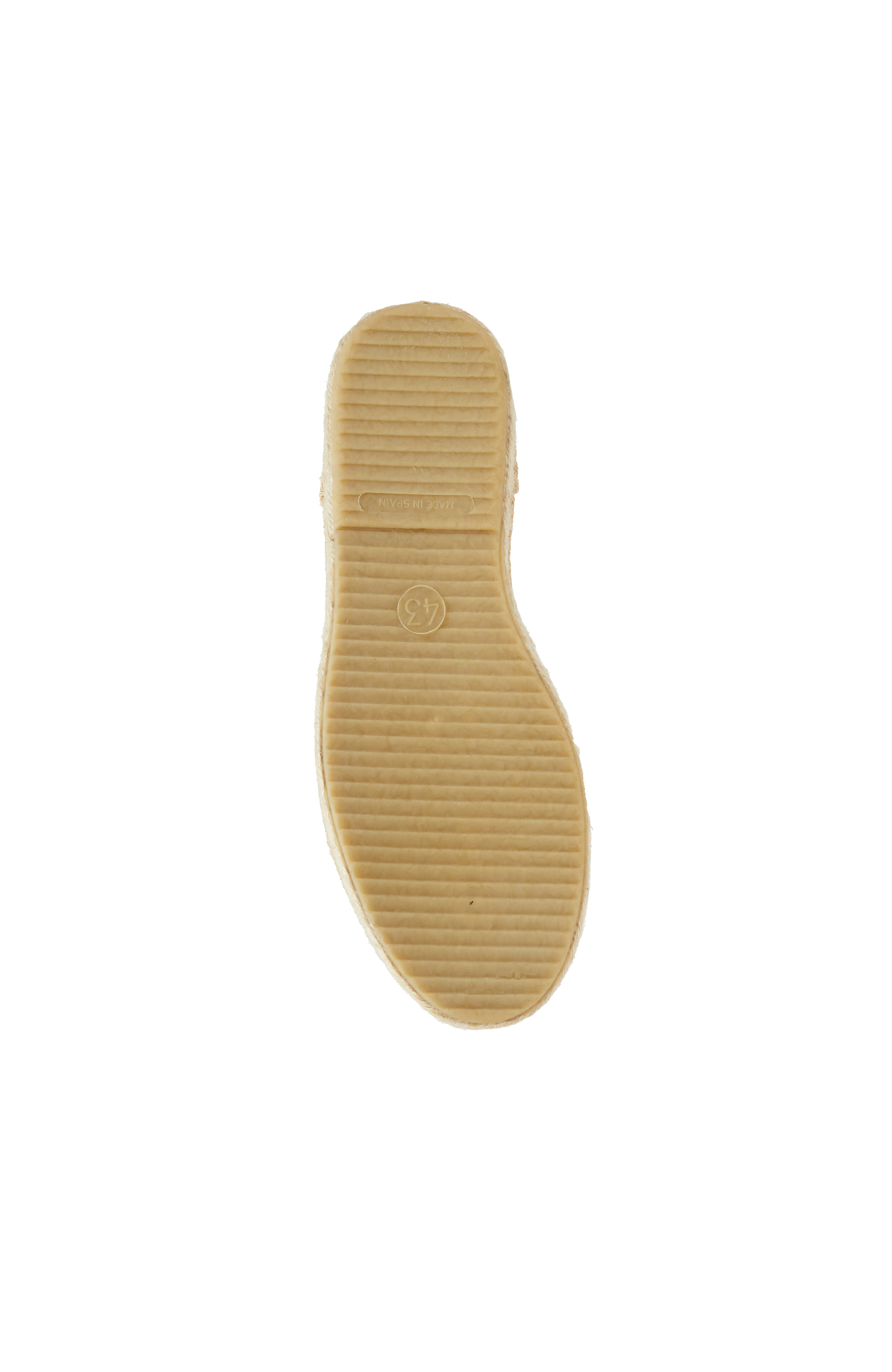 Sarı Erkek Keten Espadril