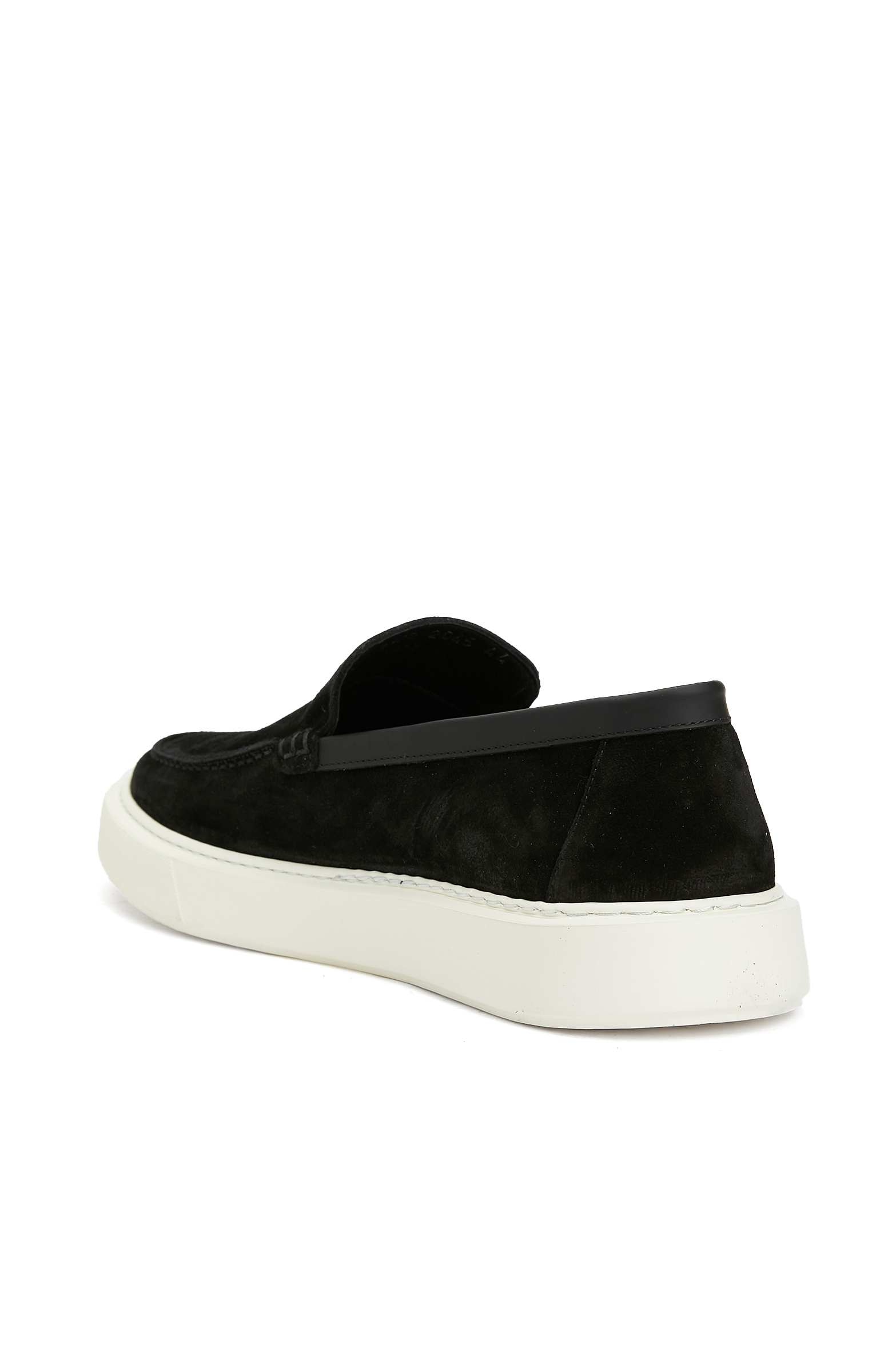 Siyah Erkek Süet Loafer_2