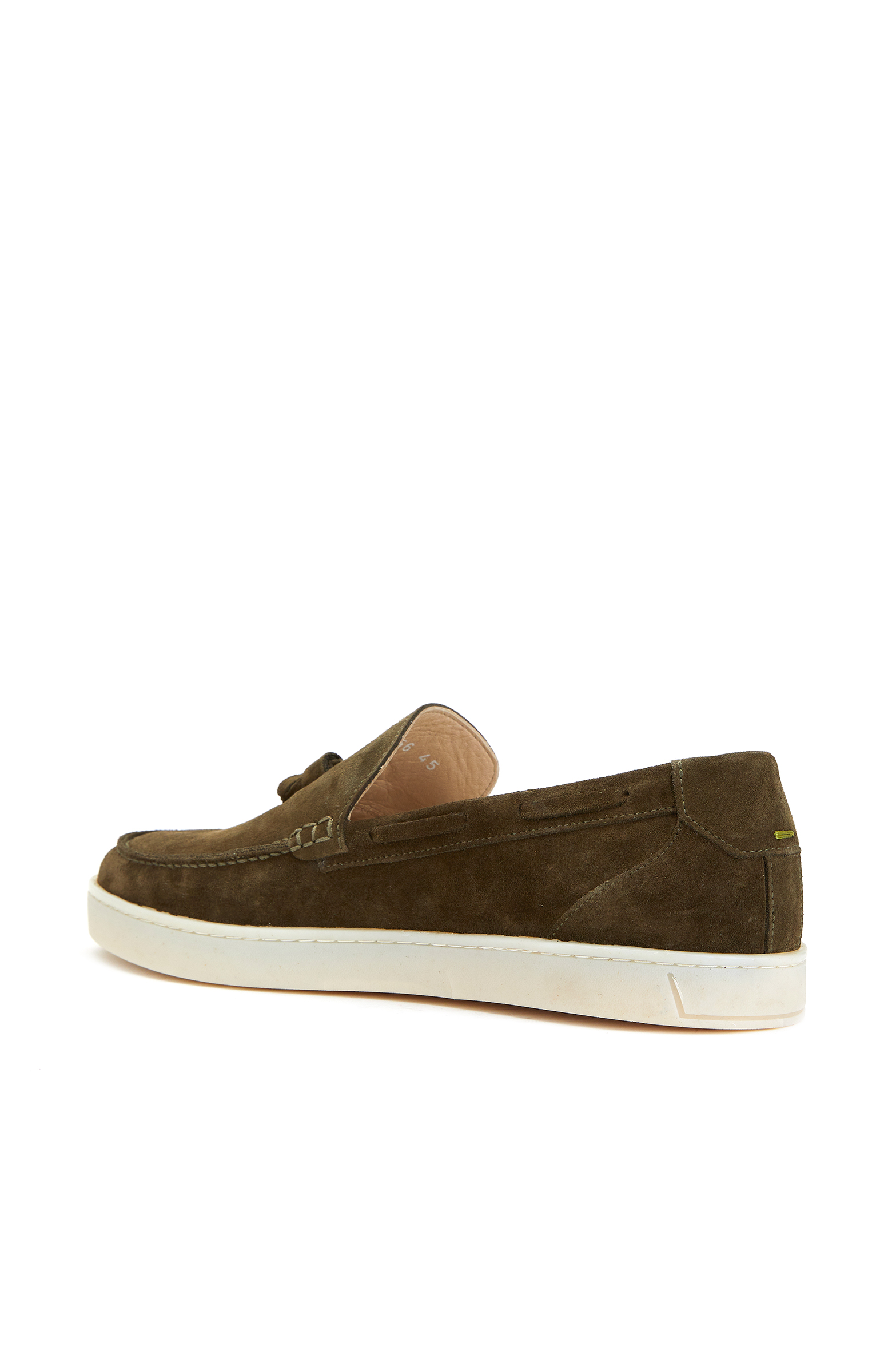 Haki Erkek Süet Loafer