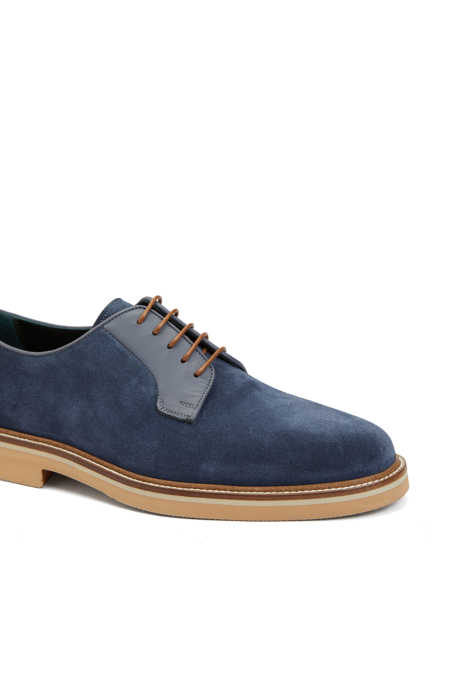 Mavi Erkek Süet Ayakkabı