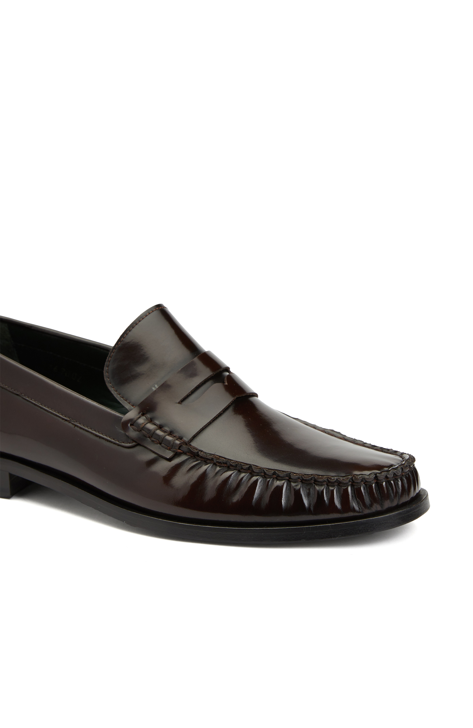 Bordo Erkek Deri Loafer_5