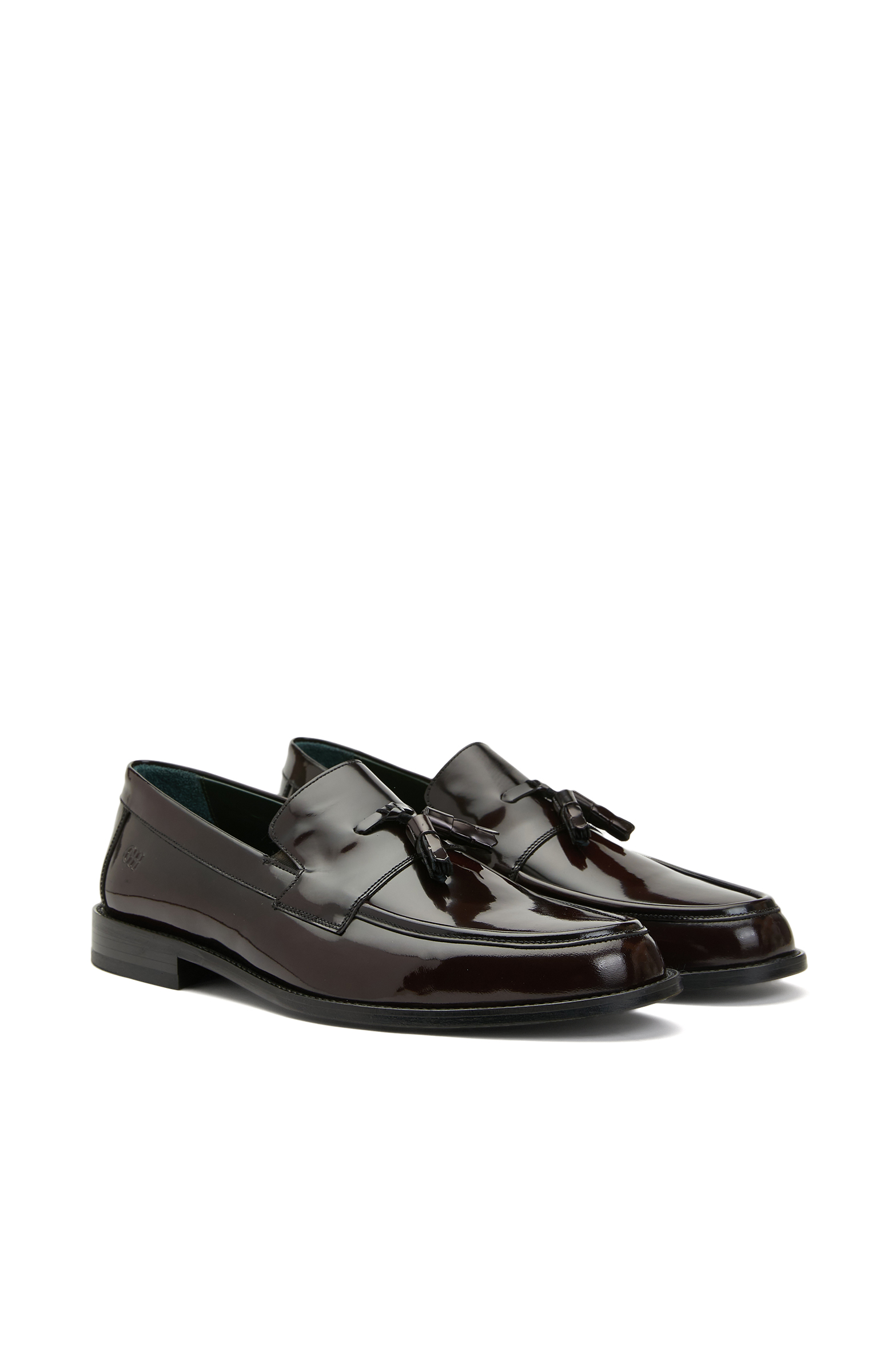 Bordo Erkek Deri Loafer_1