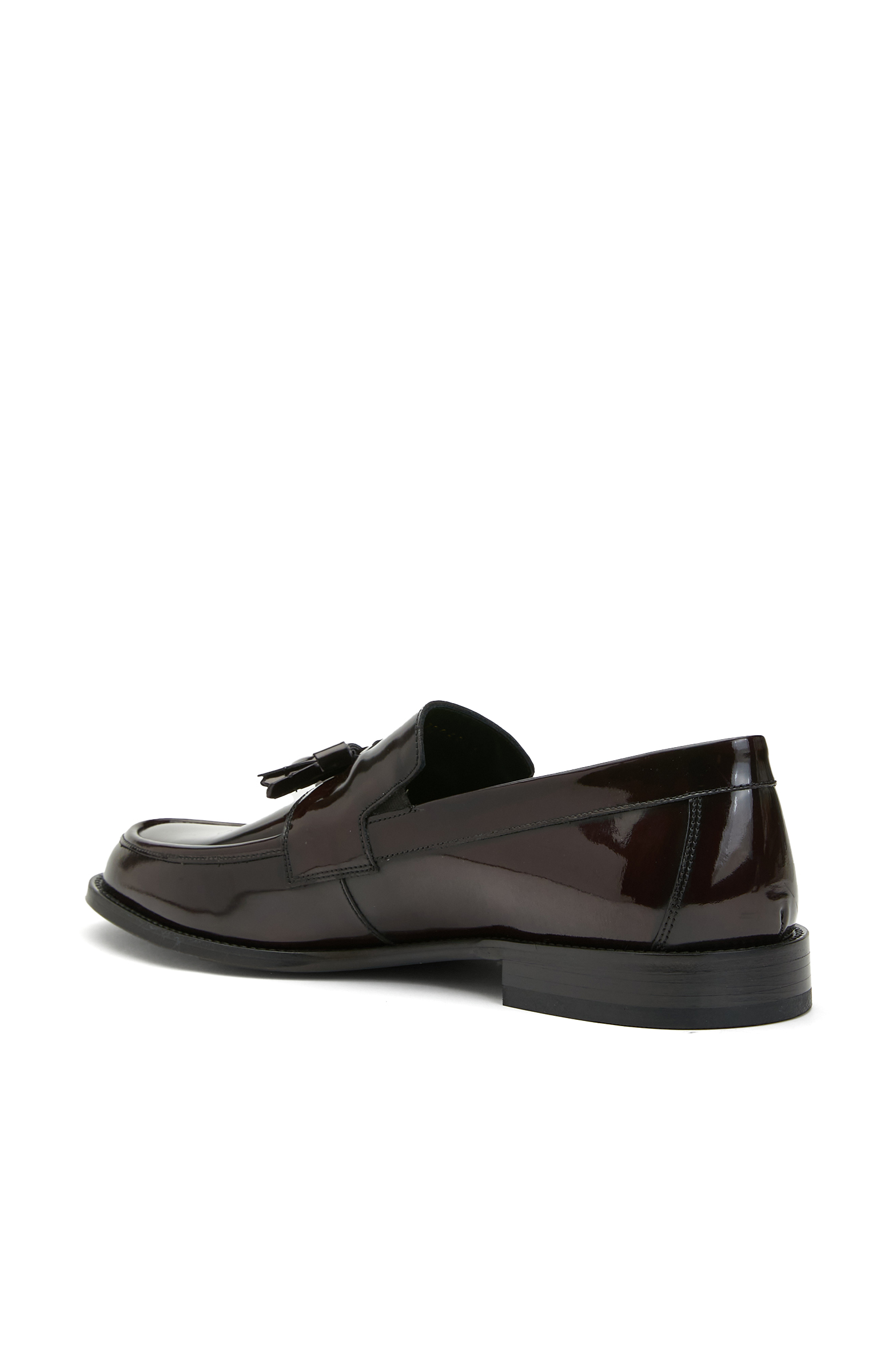 Bordo Erkek Deri Loafer_2