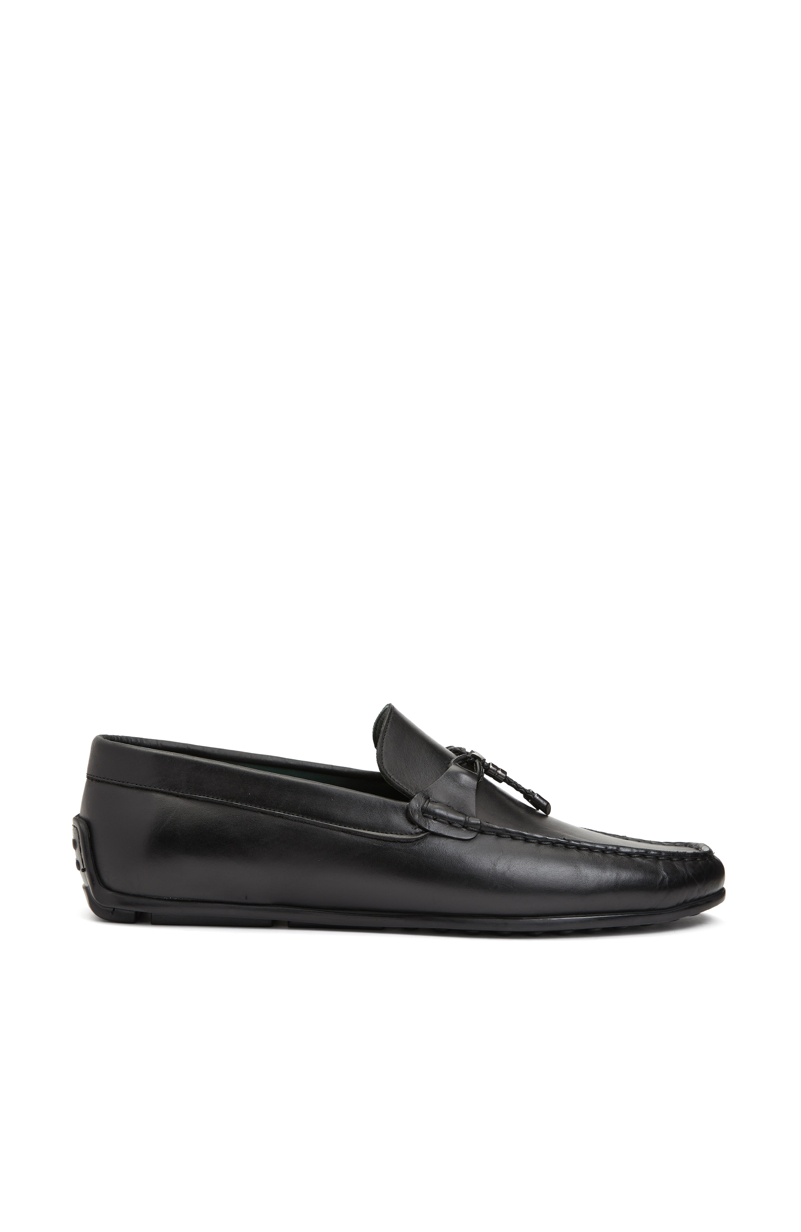 Siyah Erkek Deri Loafer