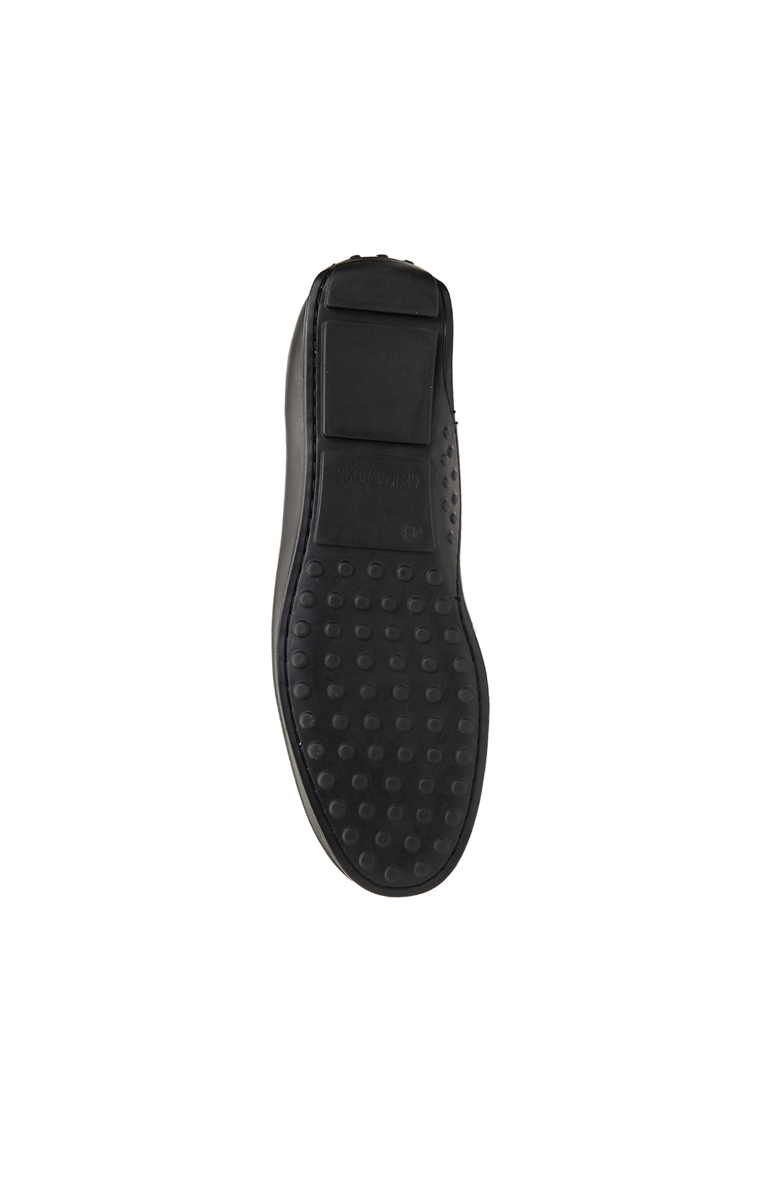 Siyah Erkek Deri Loafer_4