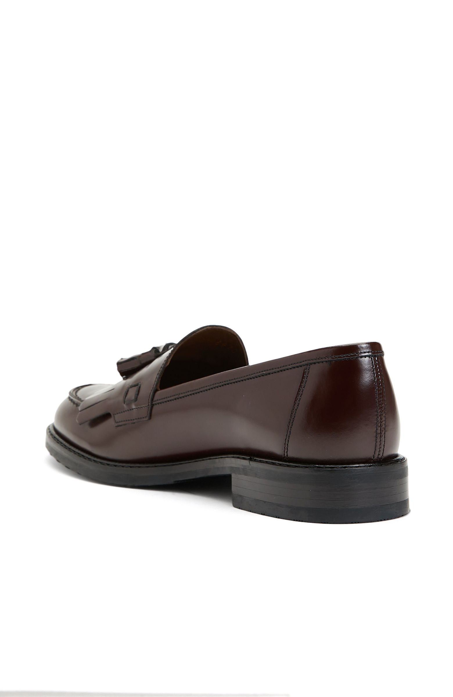 Bordo Kadın Loafer_2