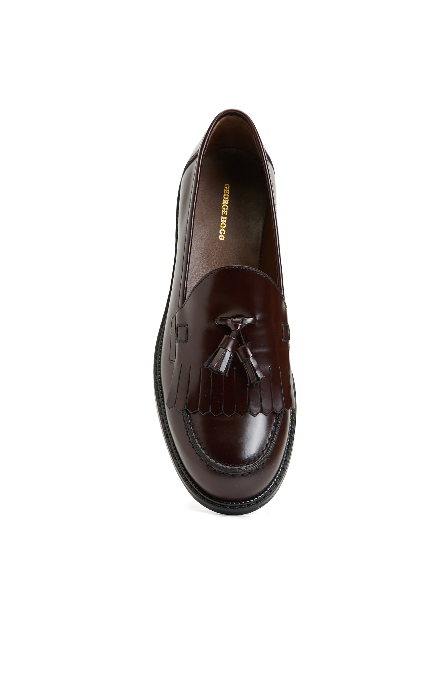 Bordo Kadın Loafer_3