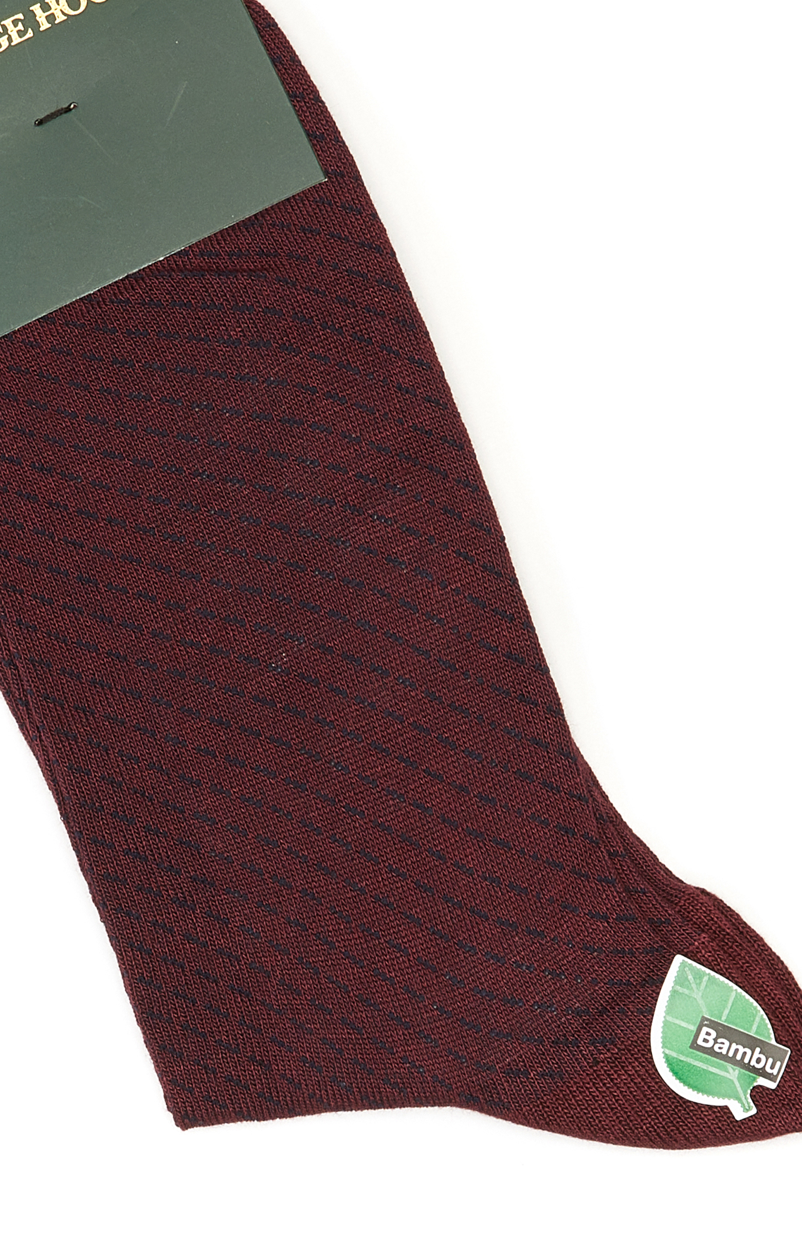 Lacivert Bordo Erkek Bambu Çorap