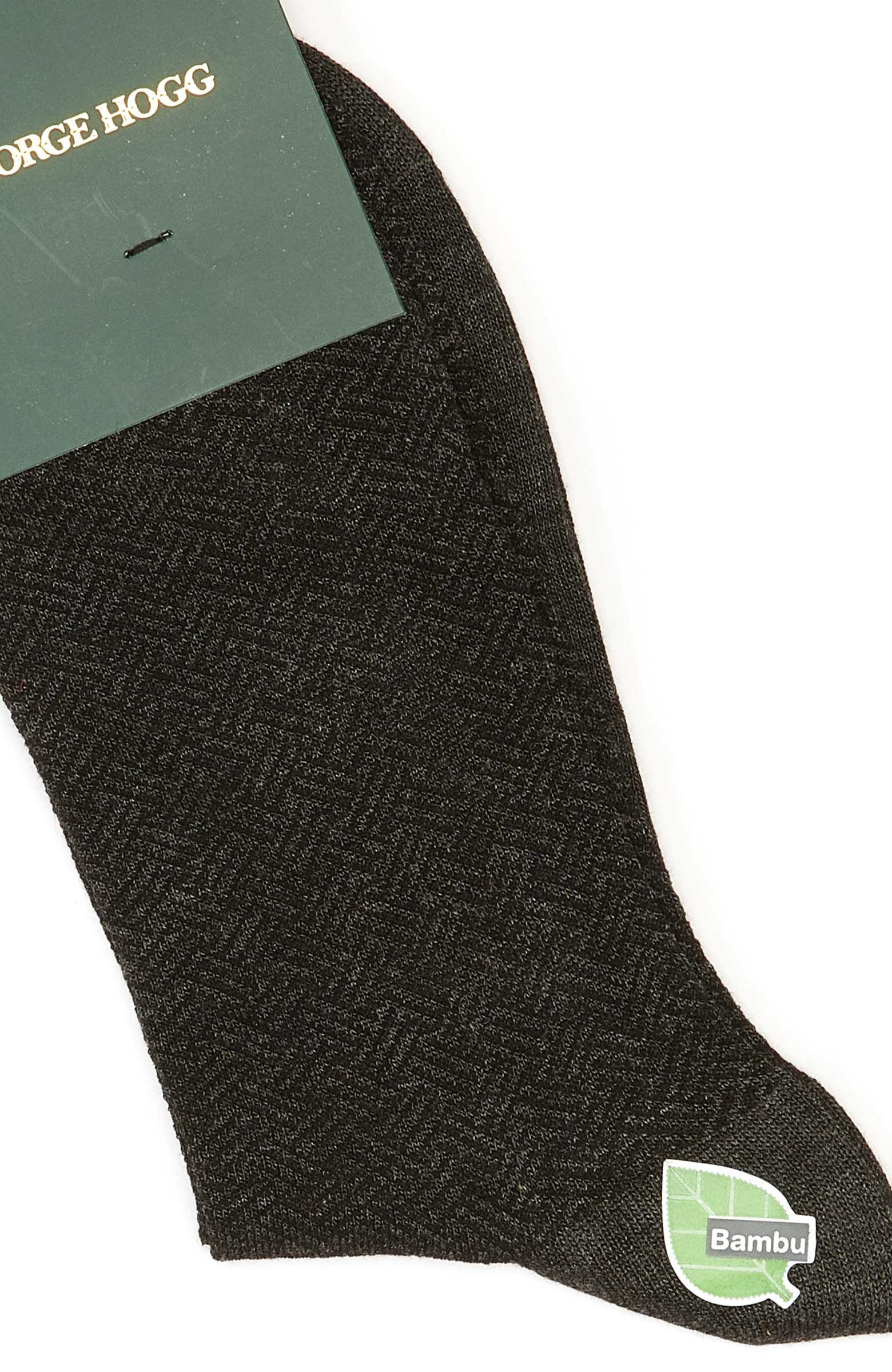 Siyah Antrasit Erkek Bambu Çorap