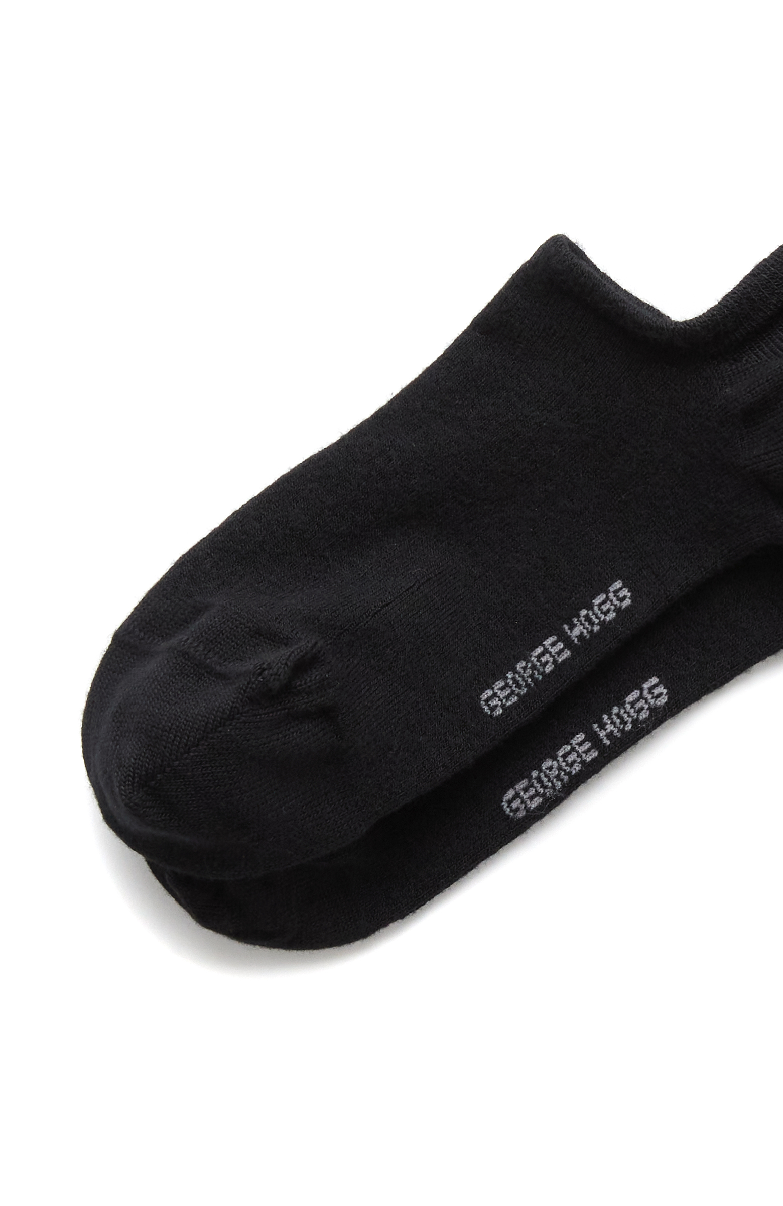 2li Siyah Bambu Erkek Sneaker Çorap Seti