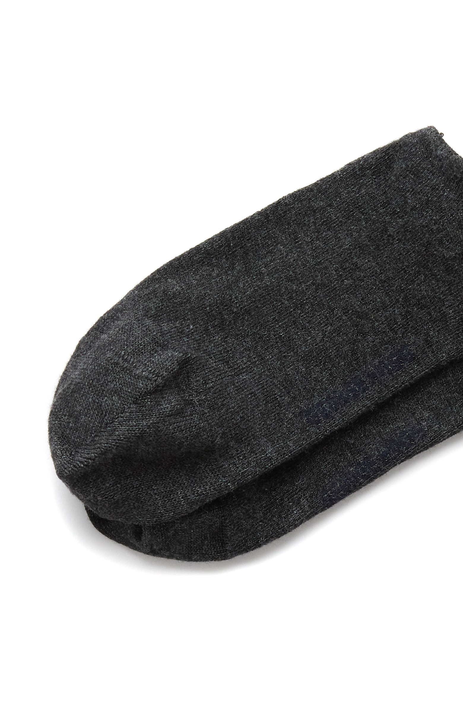 2li Antrasit Gri Bambu Erkek Sneaker Çorap Seti