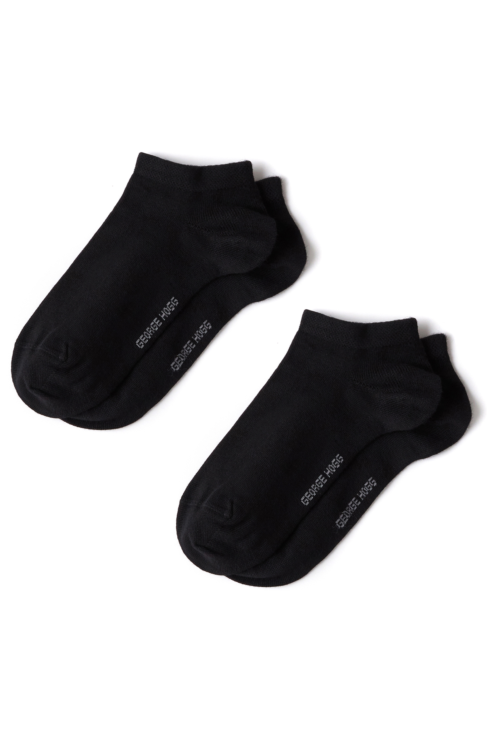 2li Beyaz Lacivert Erkek Bambu Çorap Seti