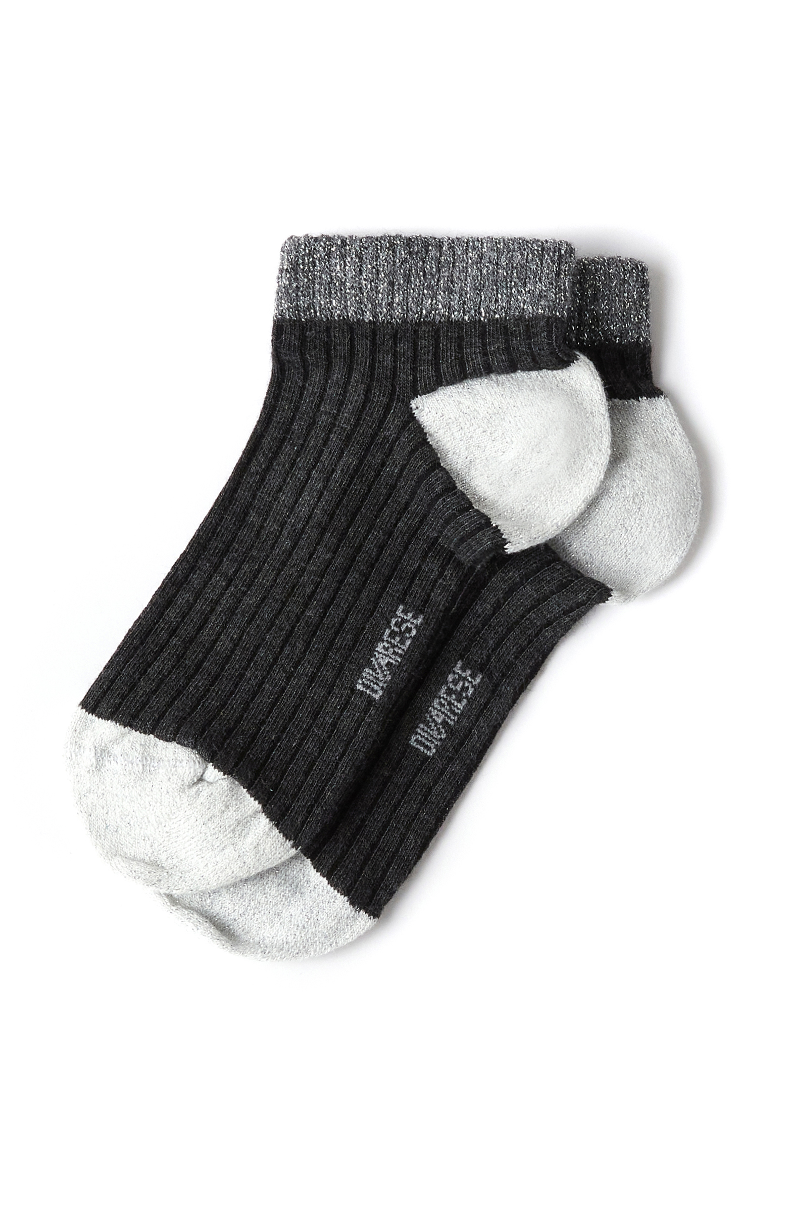 Antrasit Gri Kadın Bambu Çorap