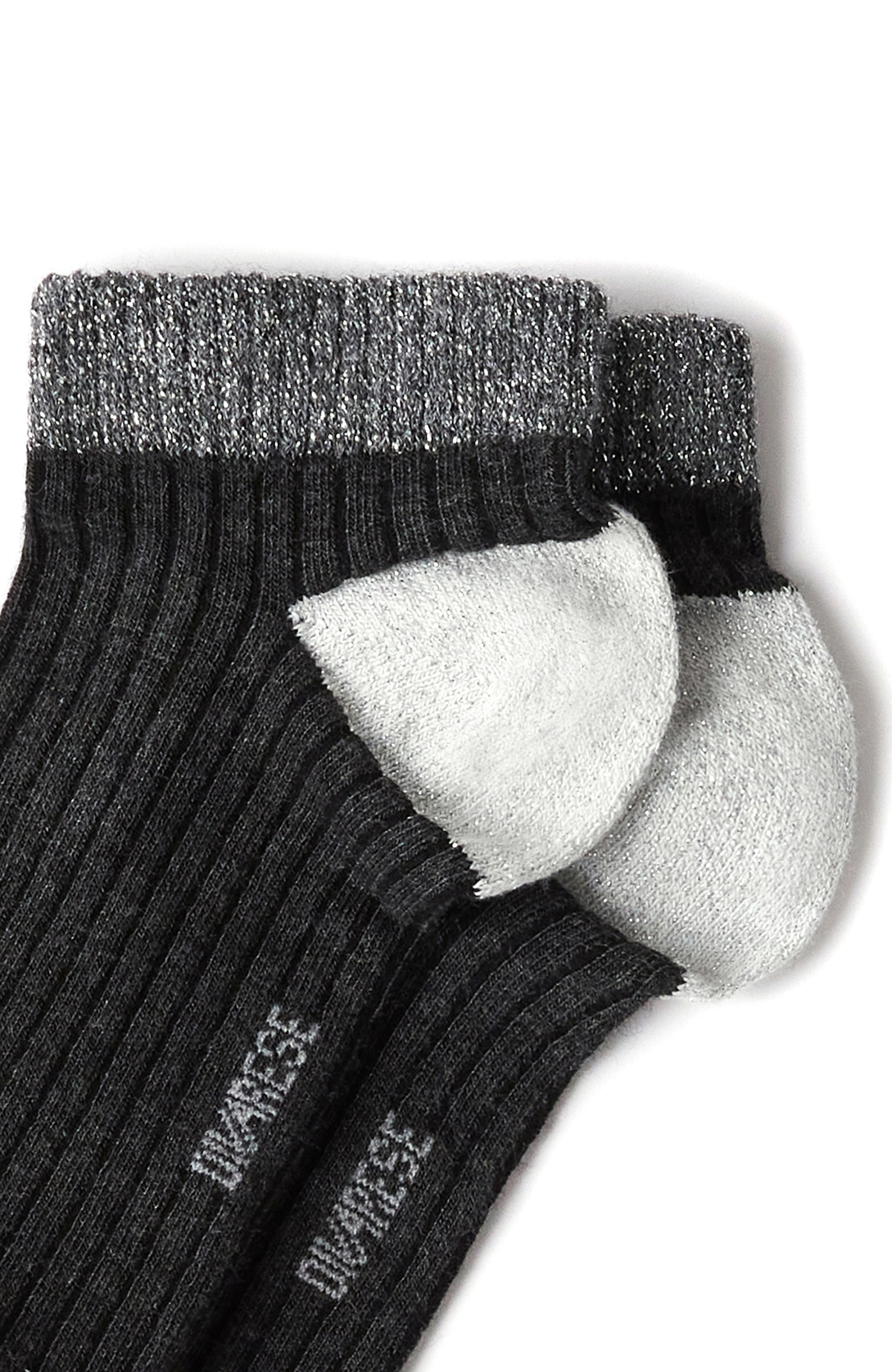 Siyah Kadın Bambu Çorap