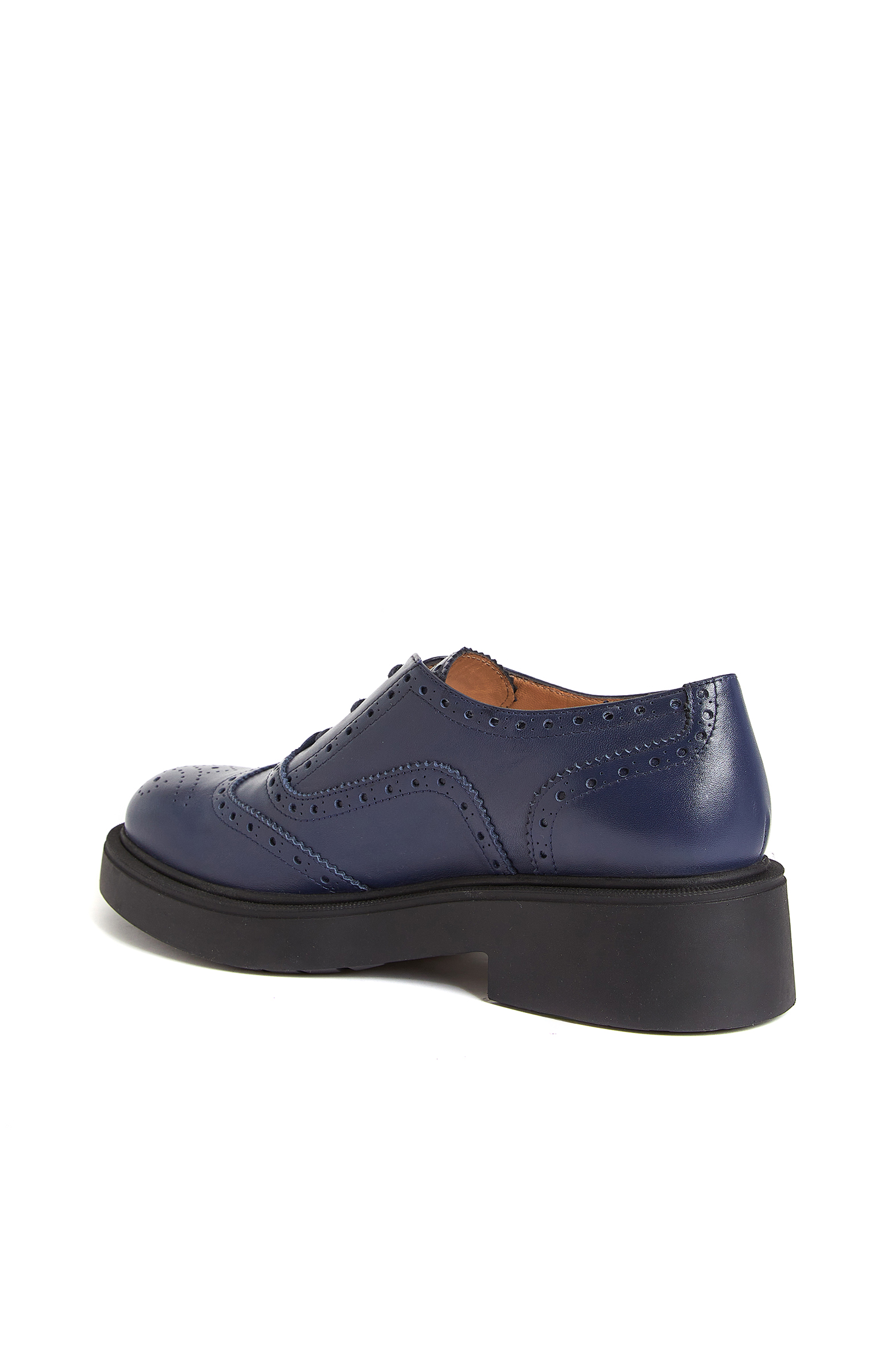 Lacivert Kadın Deri Ayakkabı