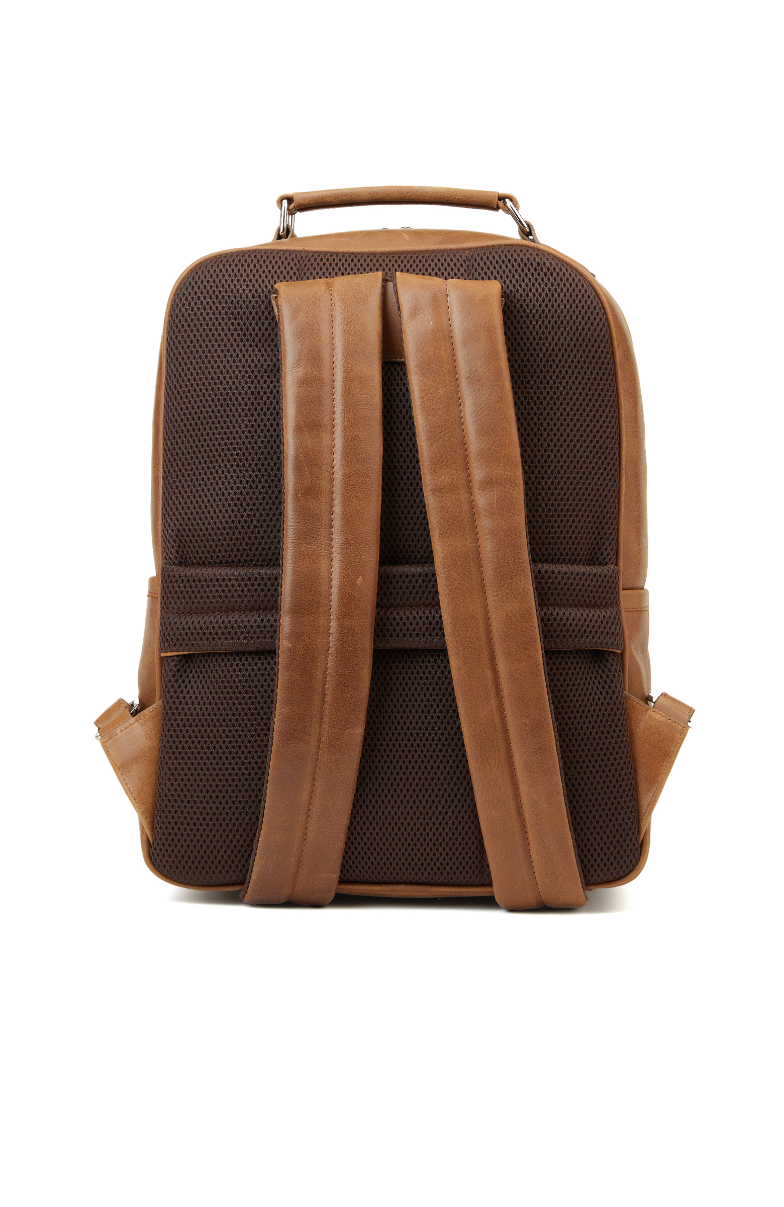 Camel Deri Erkek Sırt Çantası