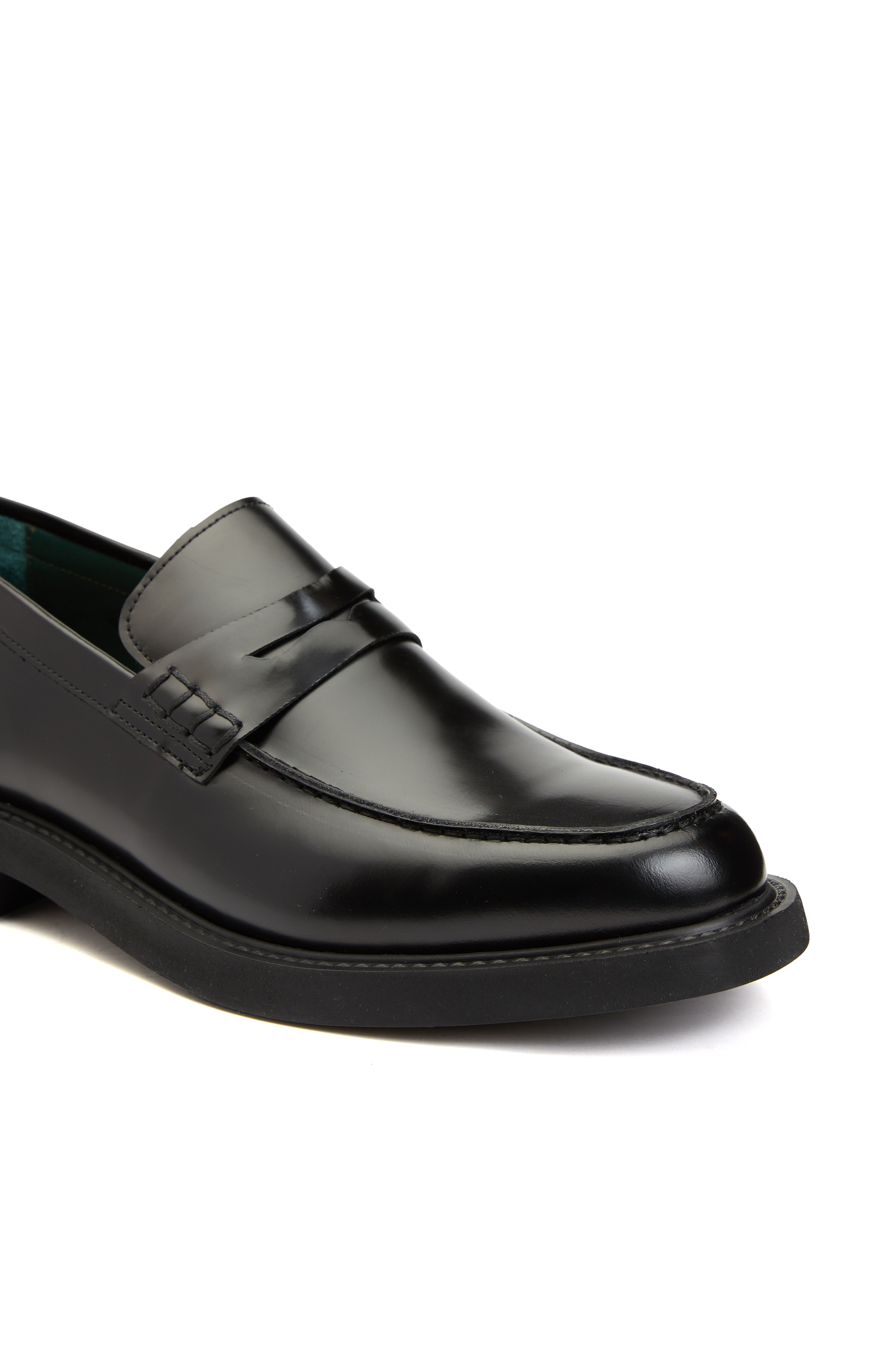 Siyah Erkek Deri Loafer