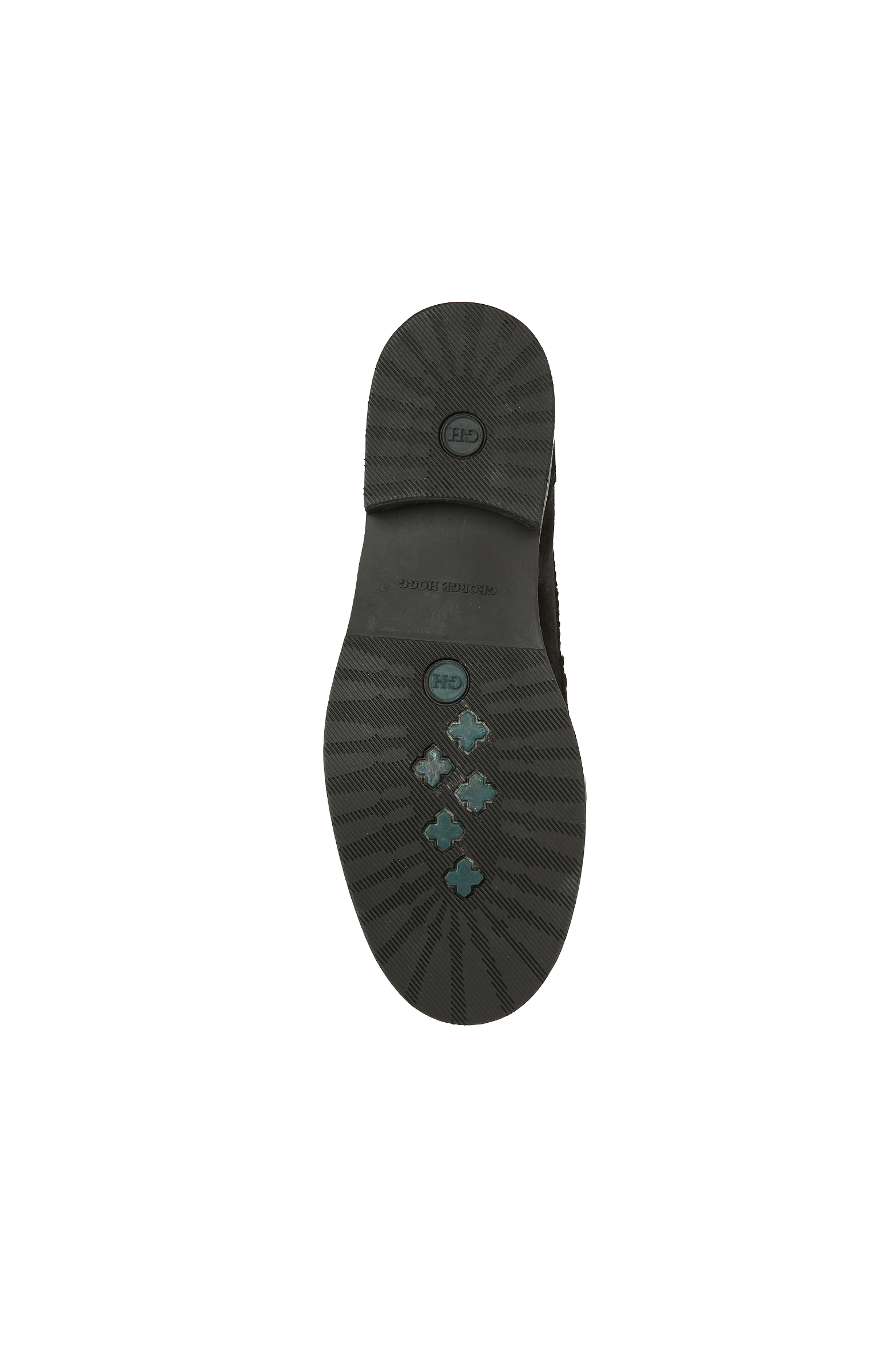 Siyah Kadın Süet Loafer