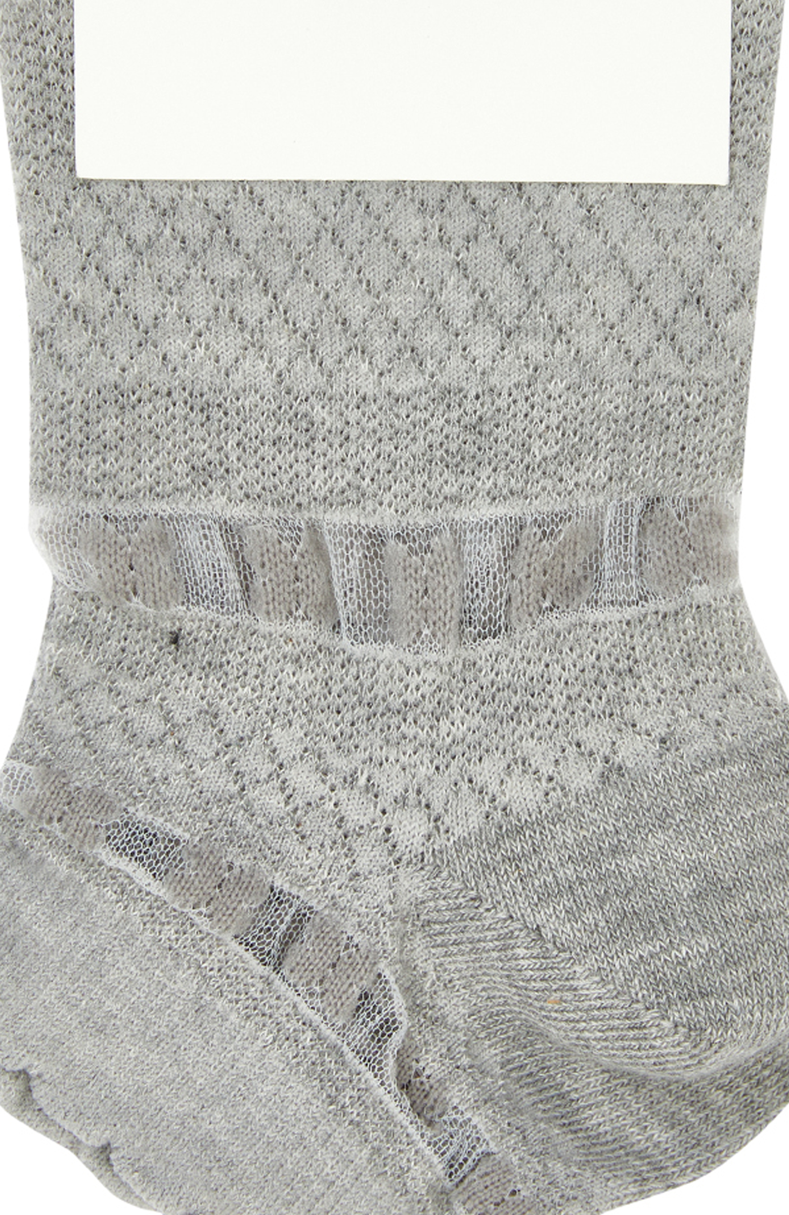 Gri Kadın Bambu Çorap