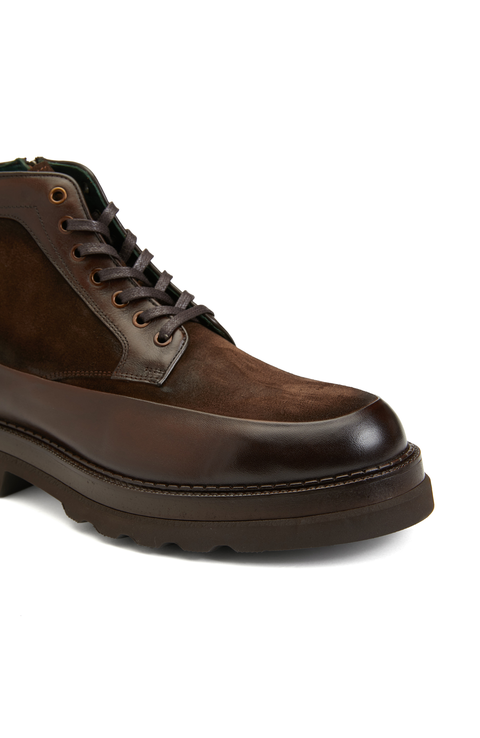 Kahverengi Erkek Deri Bot