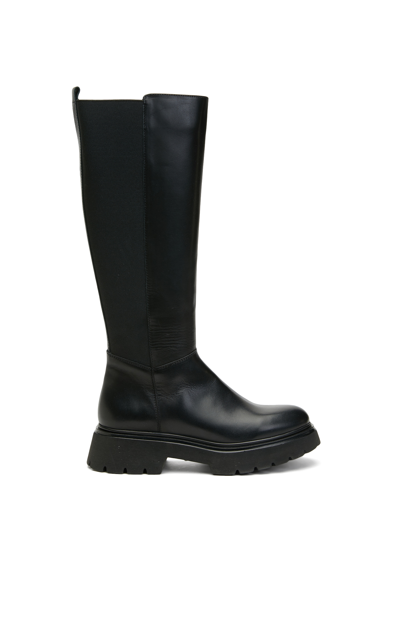 Siyah Kadın Deri Çizme