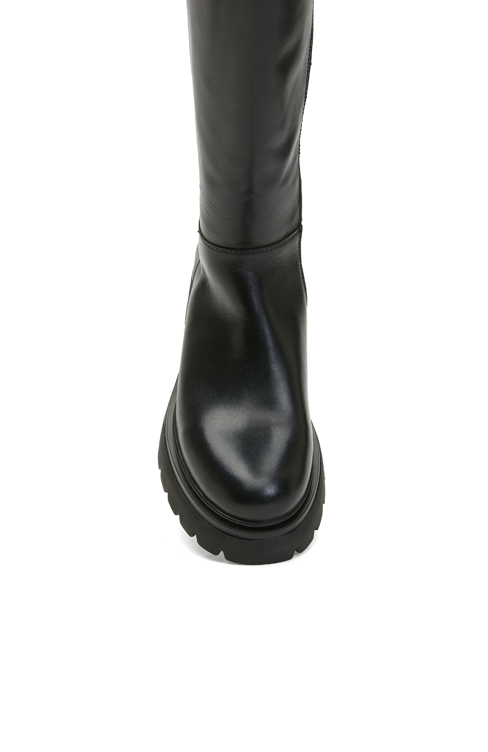 Siyah Kadın Deri Çizme