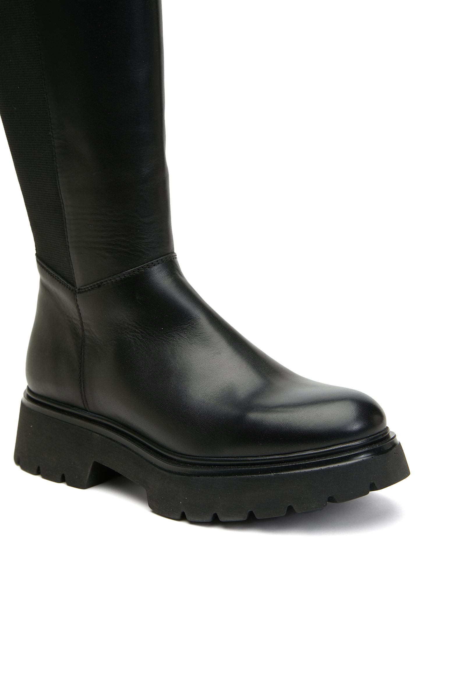 Siyah Kadın Deri Çizme