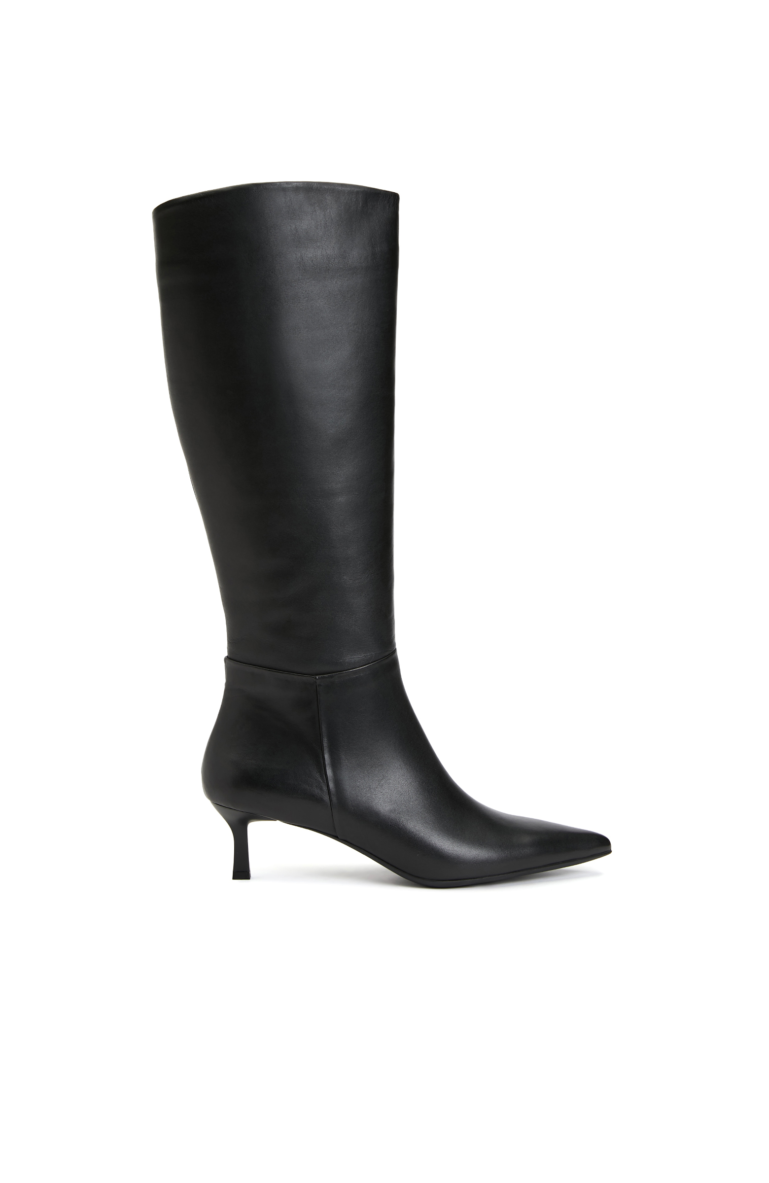 Siyah Kadın Deri Çizme