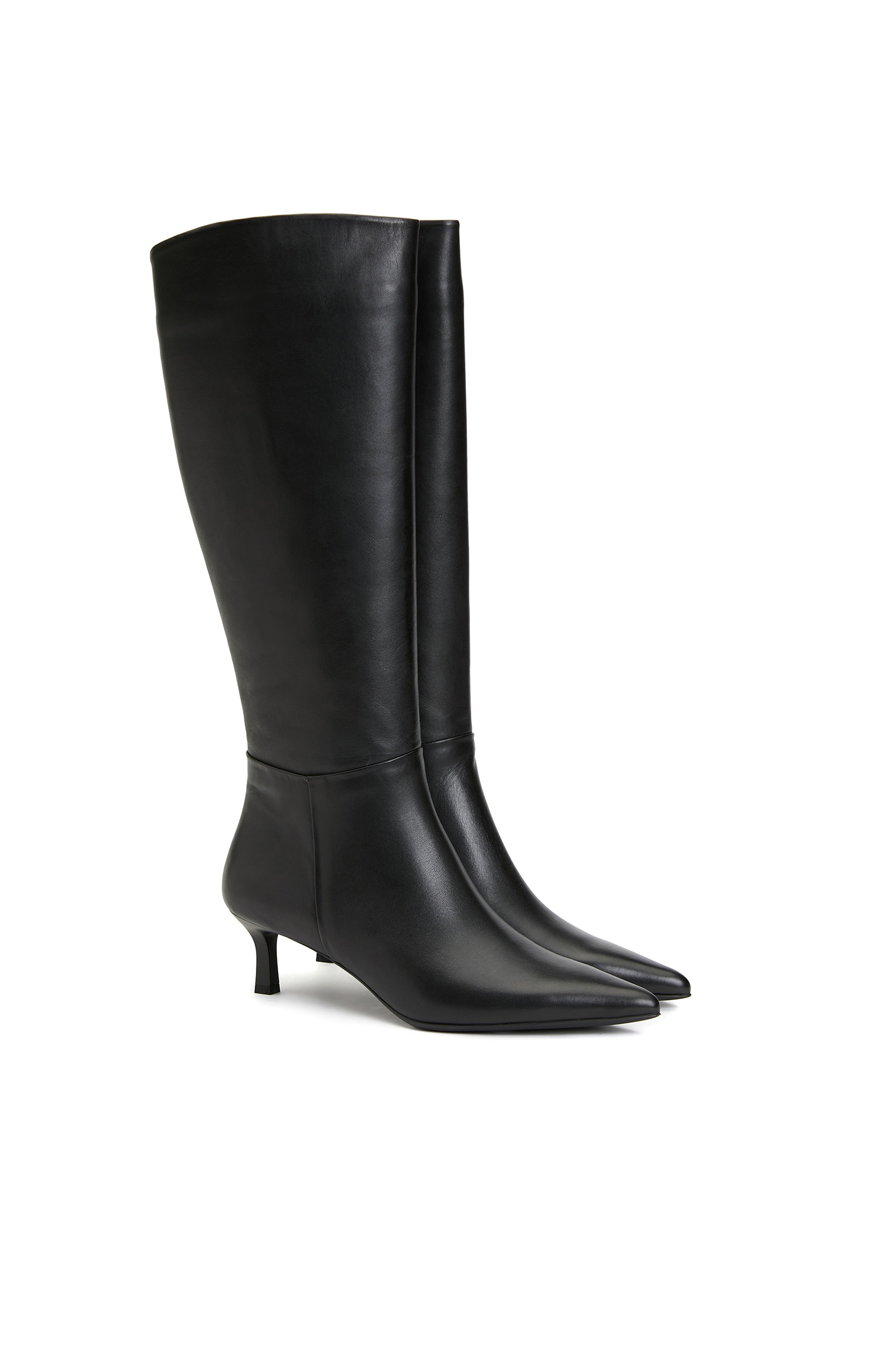 Siyah Kadın Deri Çizme