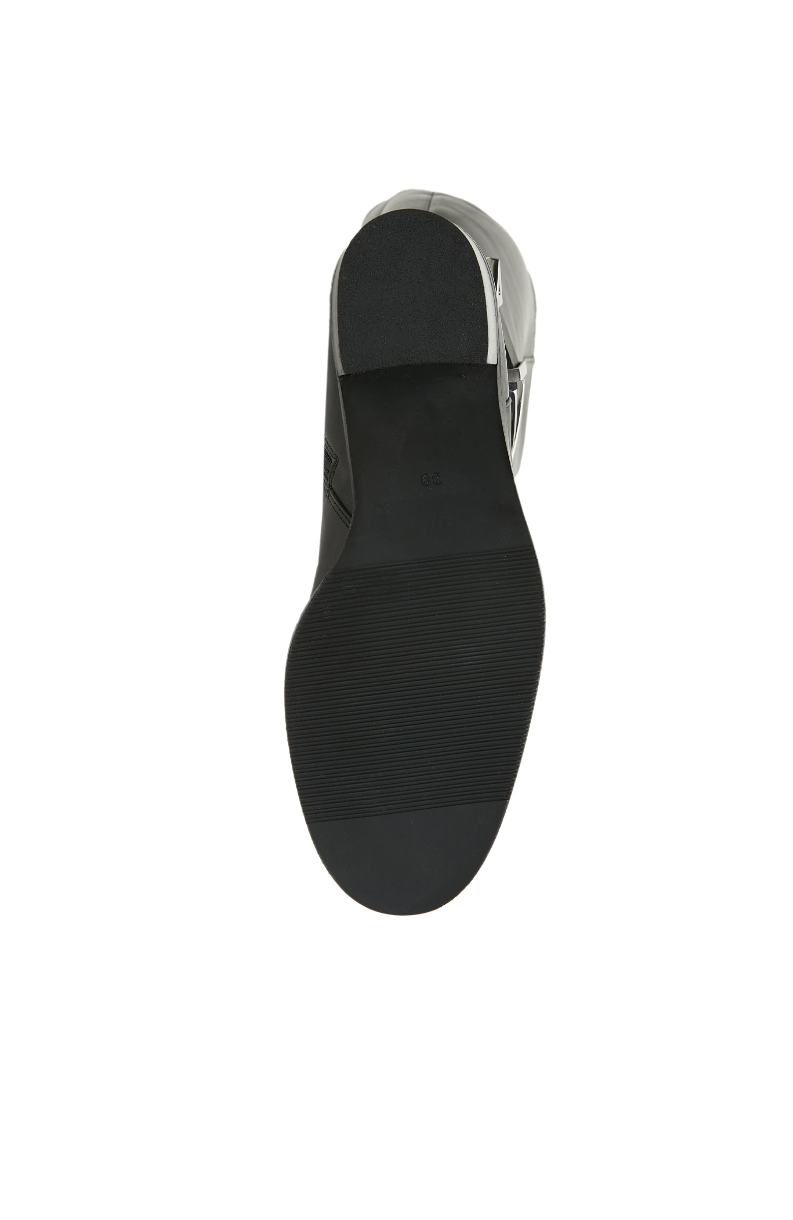 Toka Detaylı Kadın Deri Çizme