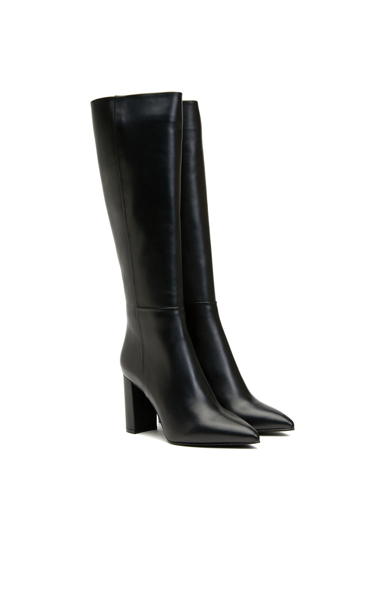 Siyah Kadın Deri Çizme