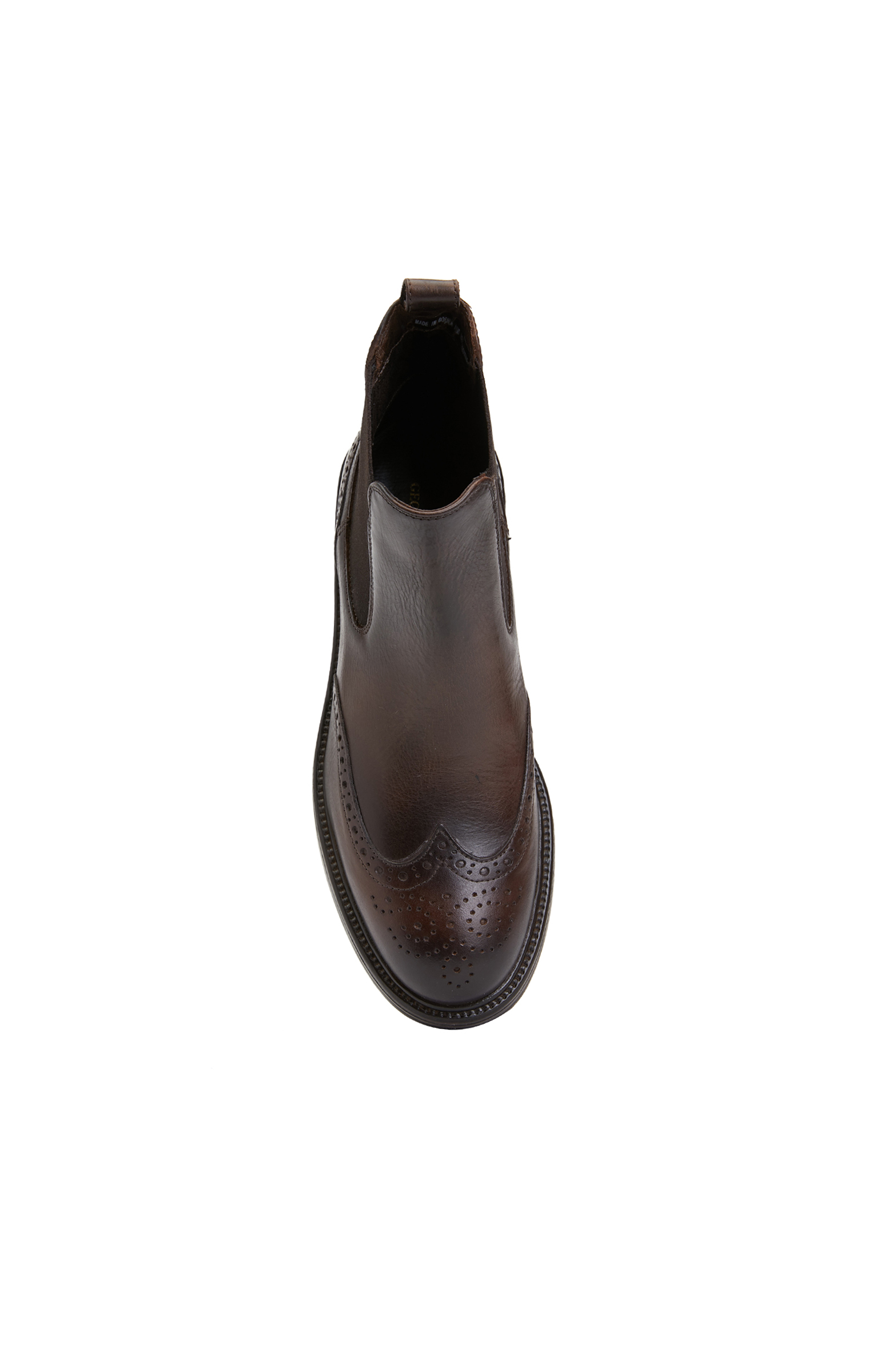 Kahverengi Kadın Deri Bot