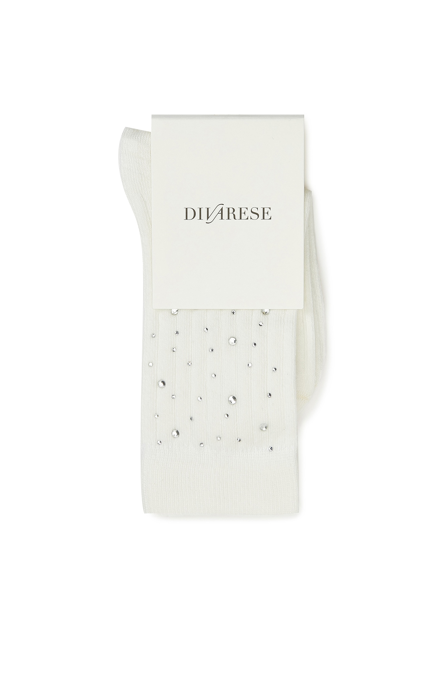 Bej Taş Detaylı Kadın Soket Çorap