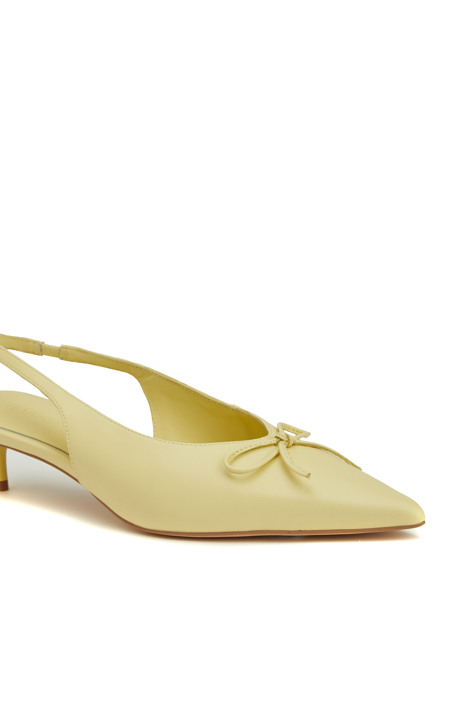 Sarı Kadın Topuklu Ayakkabı