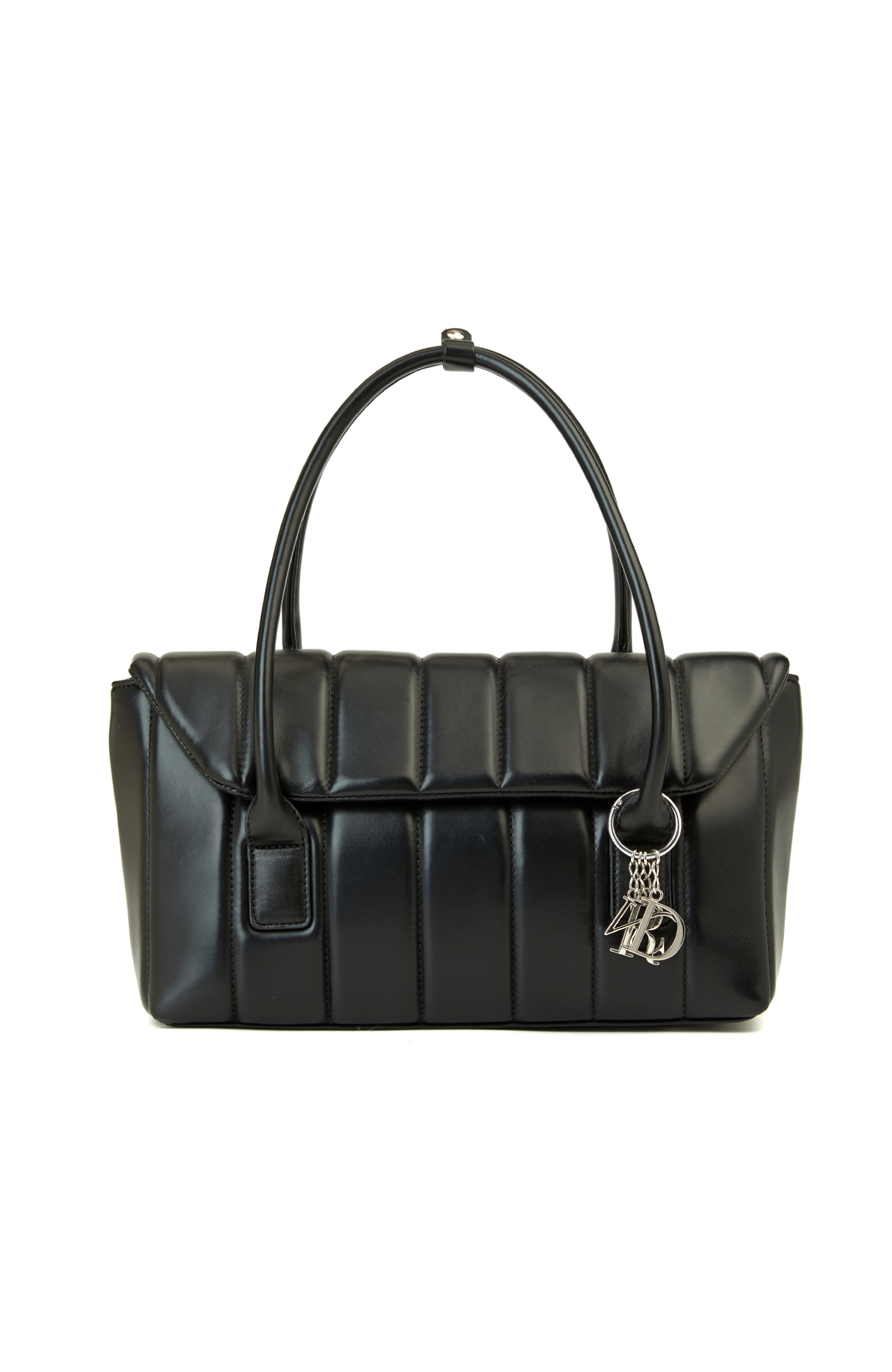 Siyah Kapitoneli Kadın Çanta