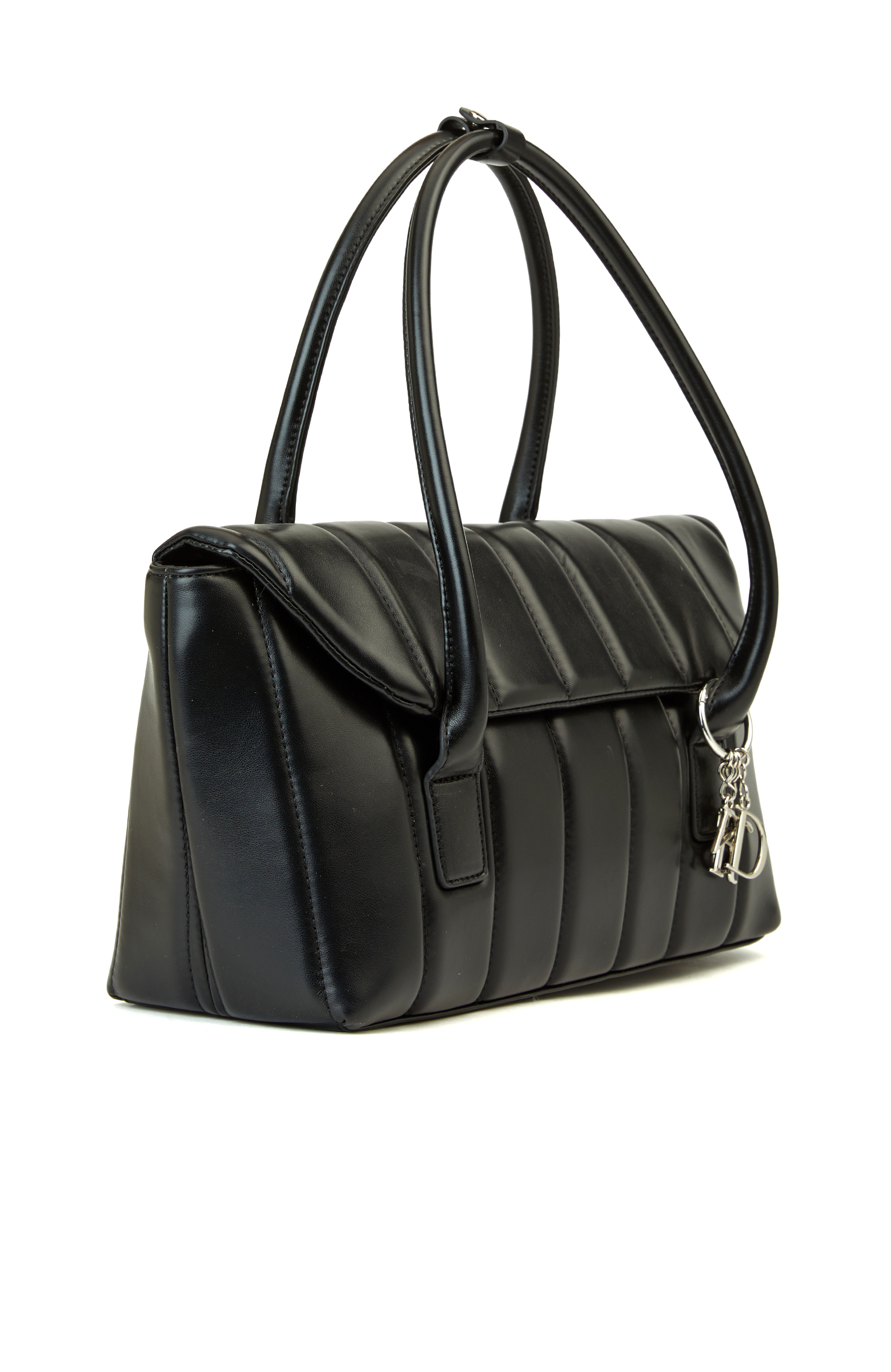 Siyah Kapitoneli Kadın Çanta