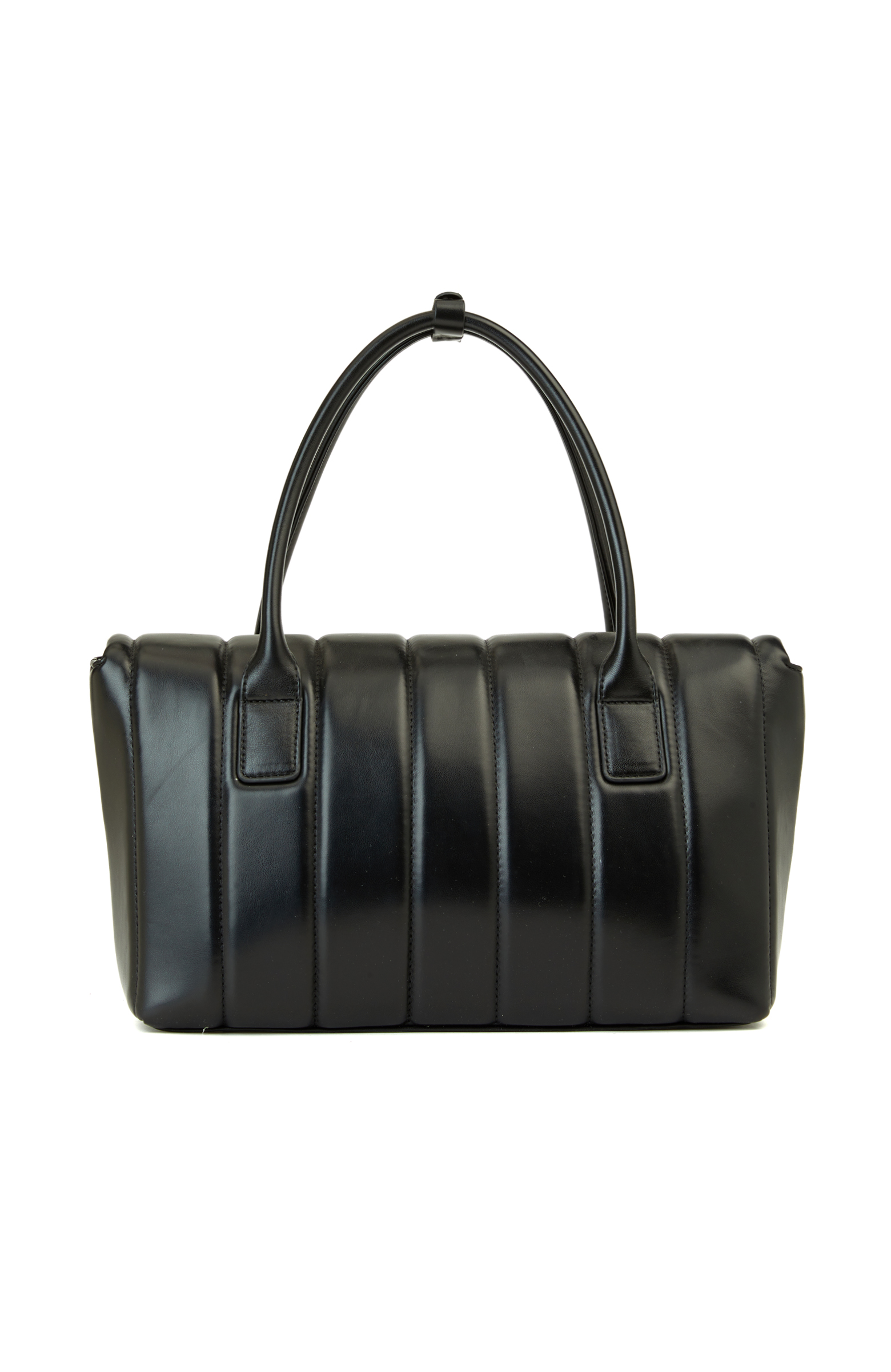 Siyah Kapitoneli Kadın Çanta