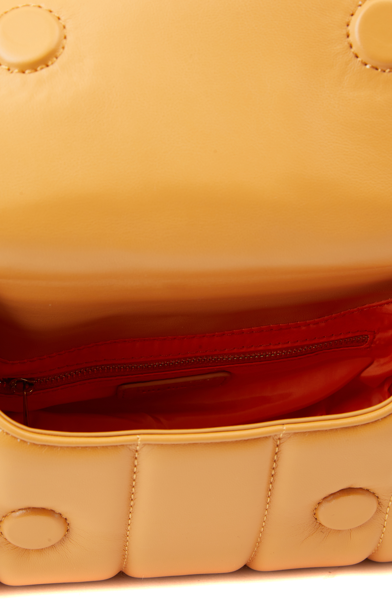 Turuncu Kapitoneli Kadın Postacı Çantası