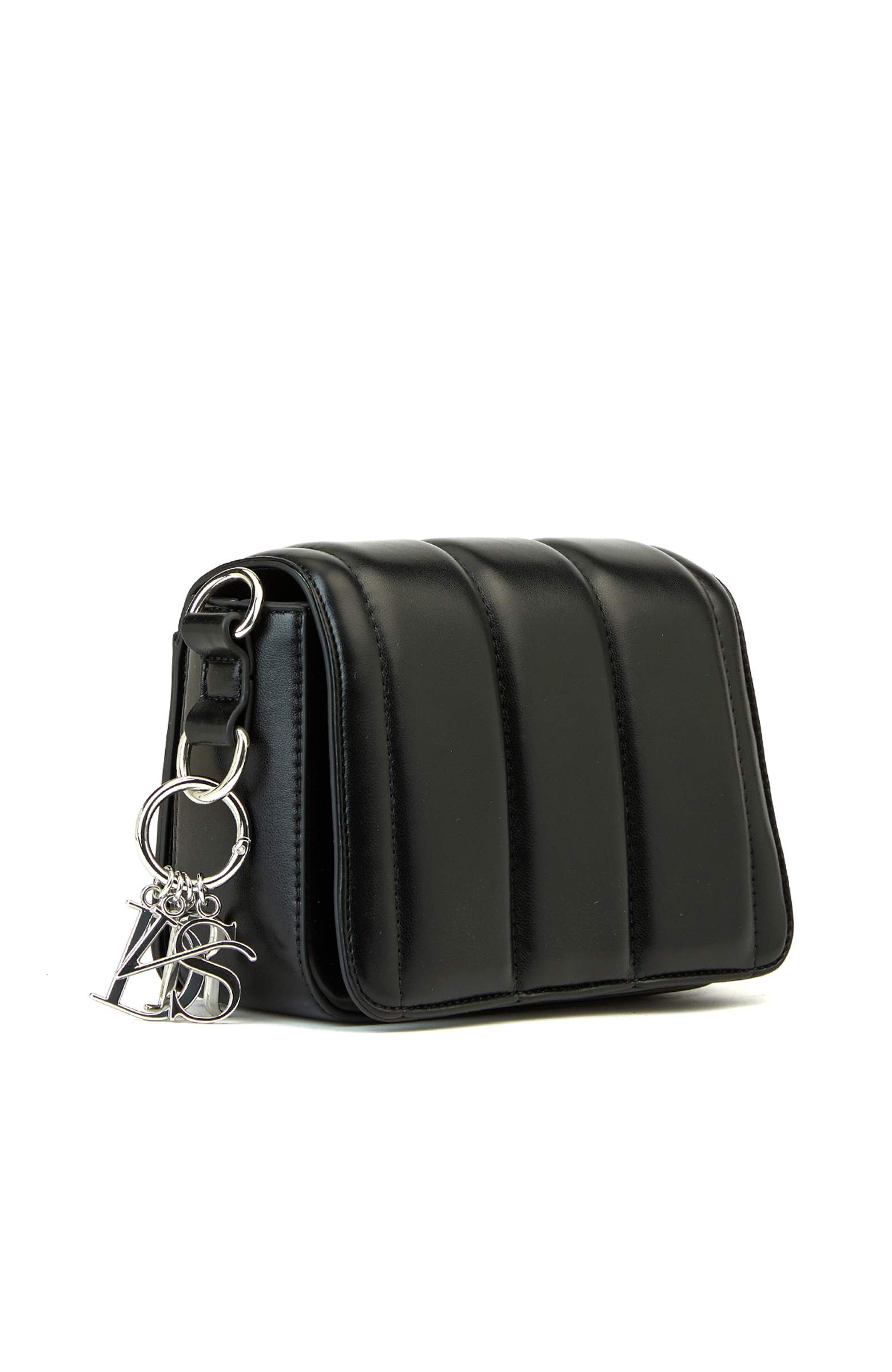 Siyah Kapitoneli Kadın Postacı Çanta