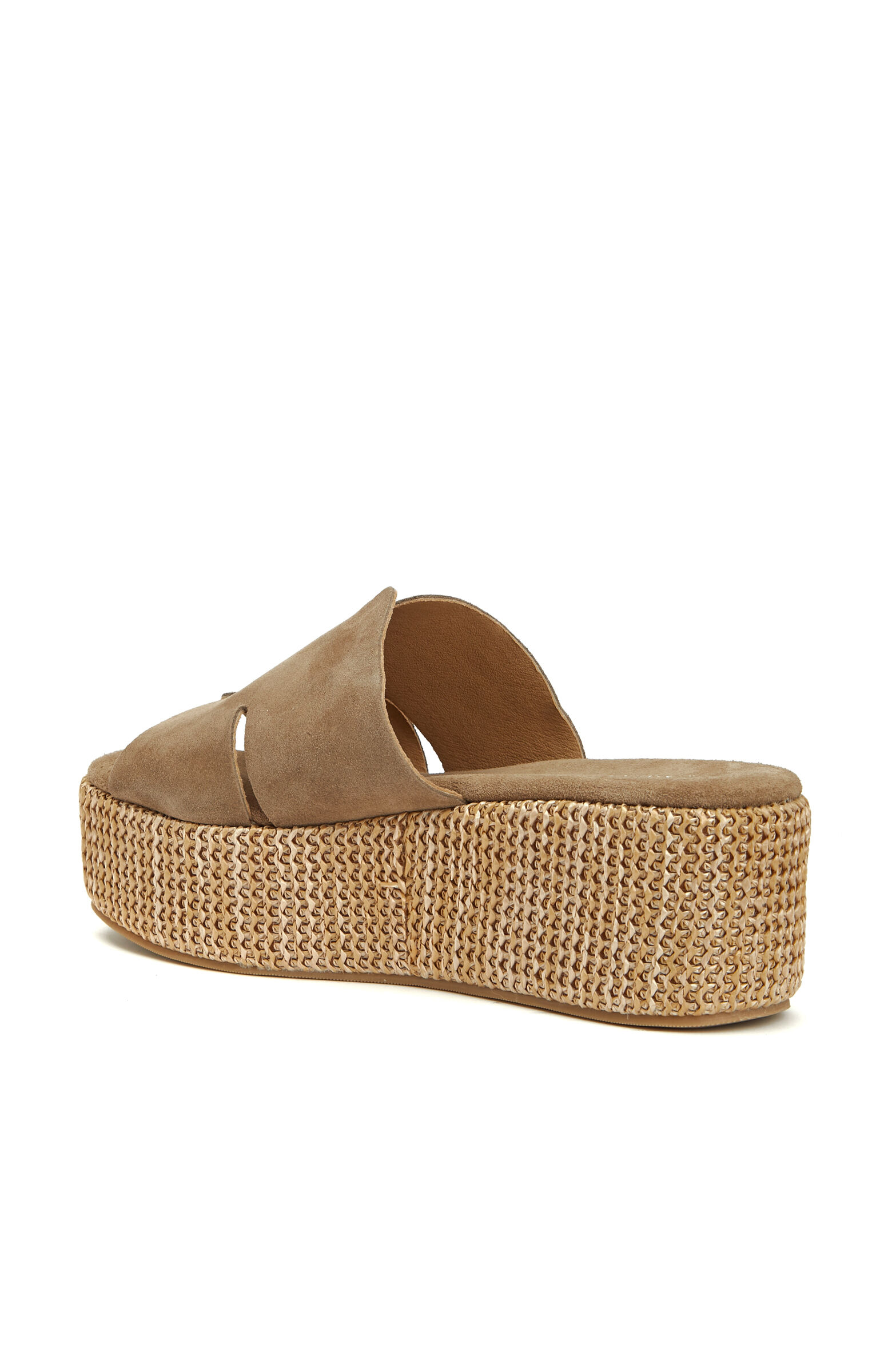 Vizon Süet Dolgu Topuk Kadın Terlik