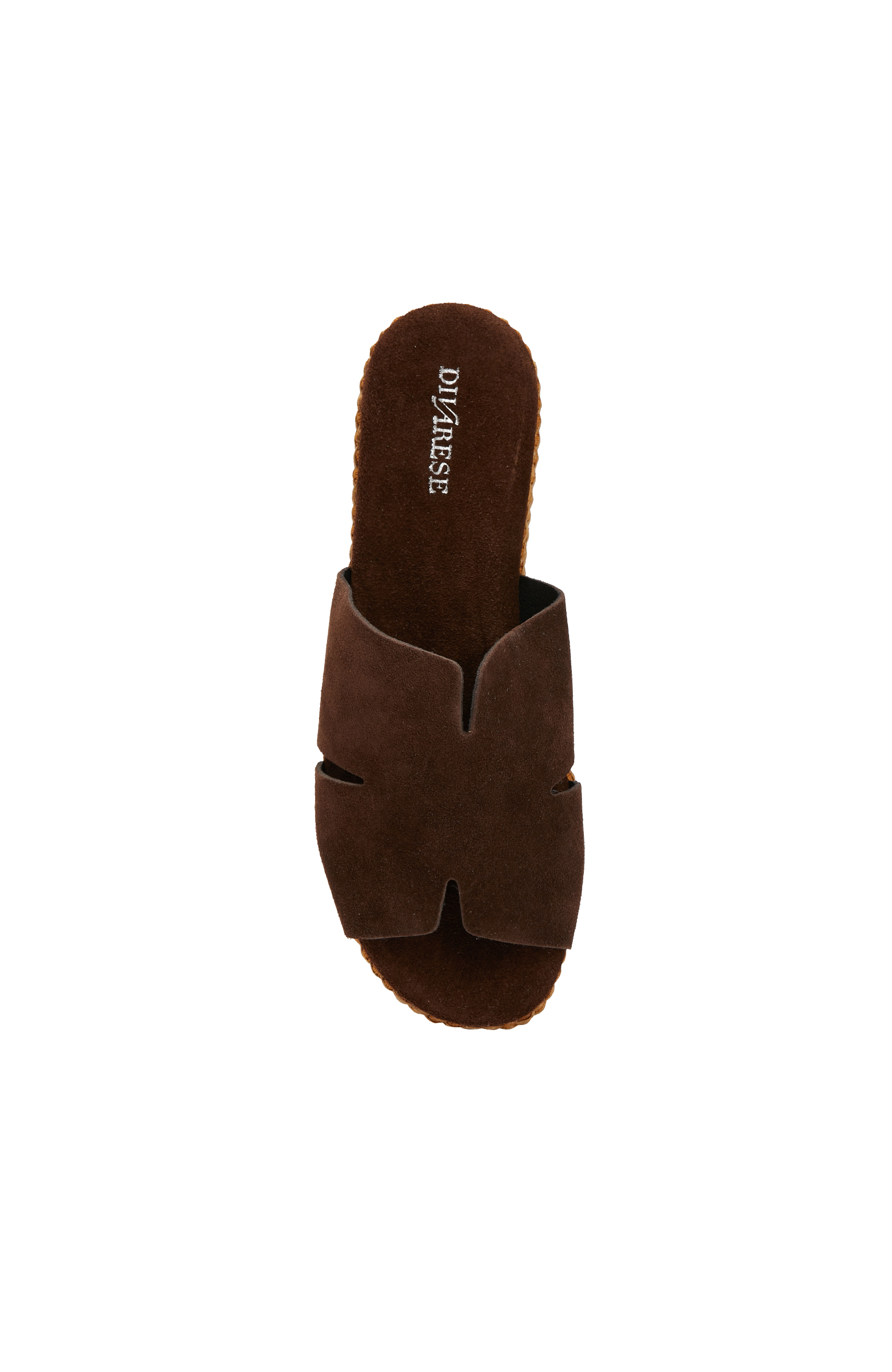 Acı Kahve Süet Dolgu Topuk Kadın Terlik