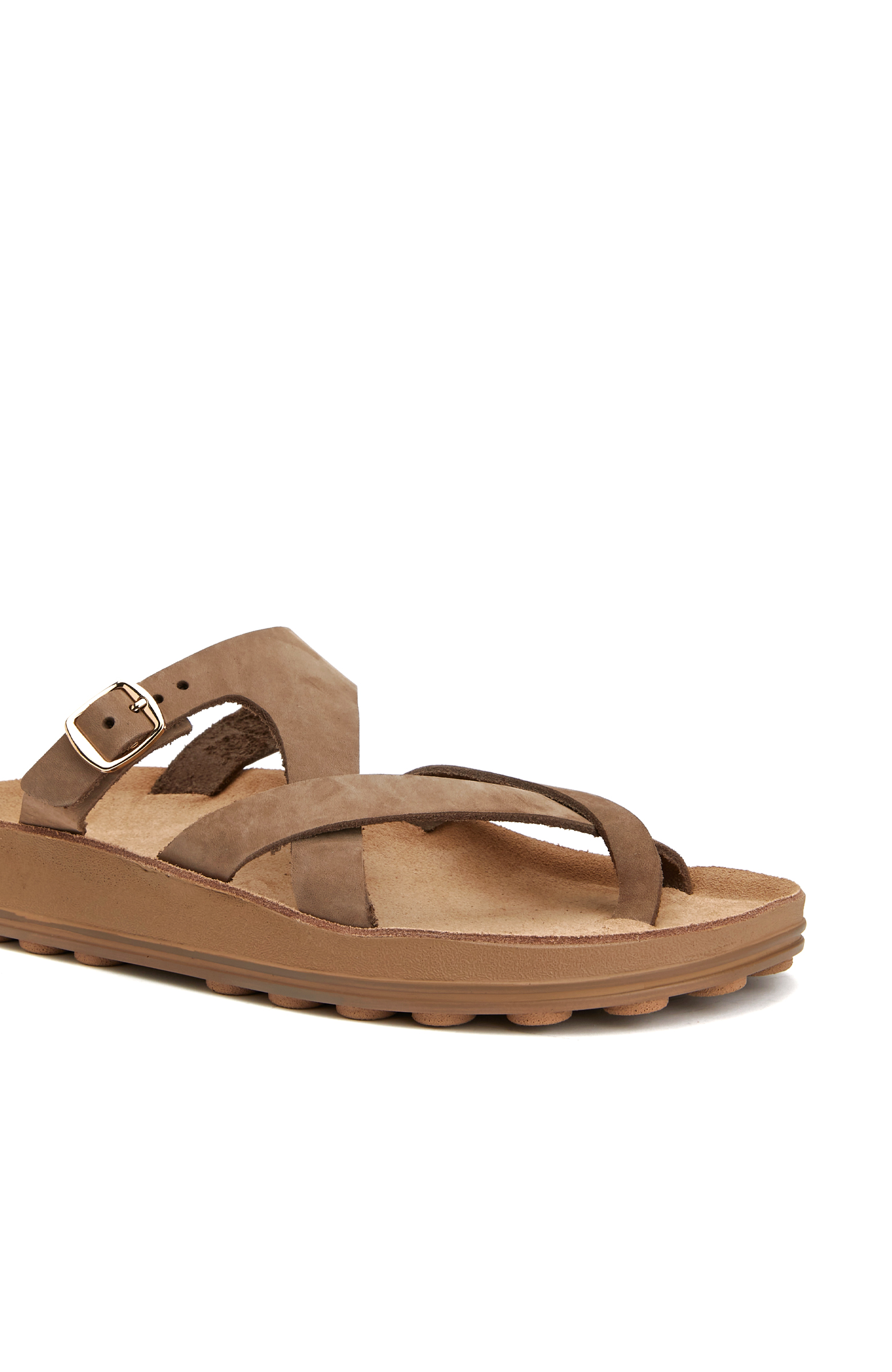 Vizon Kadın Deri Terlik