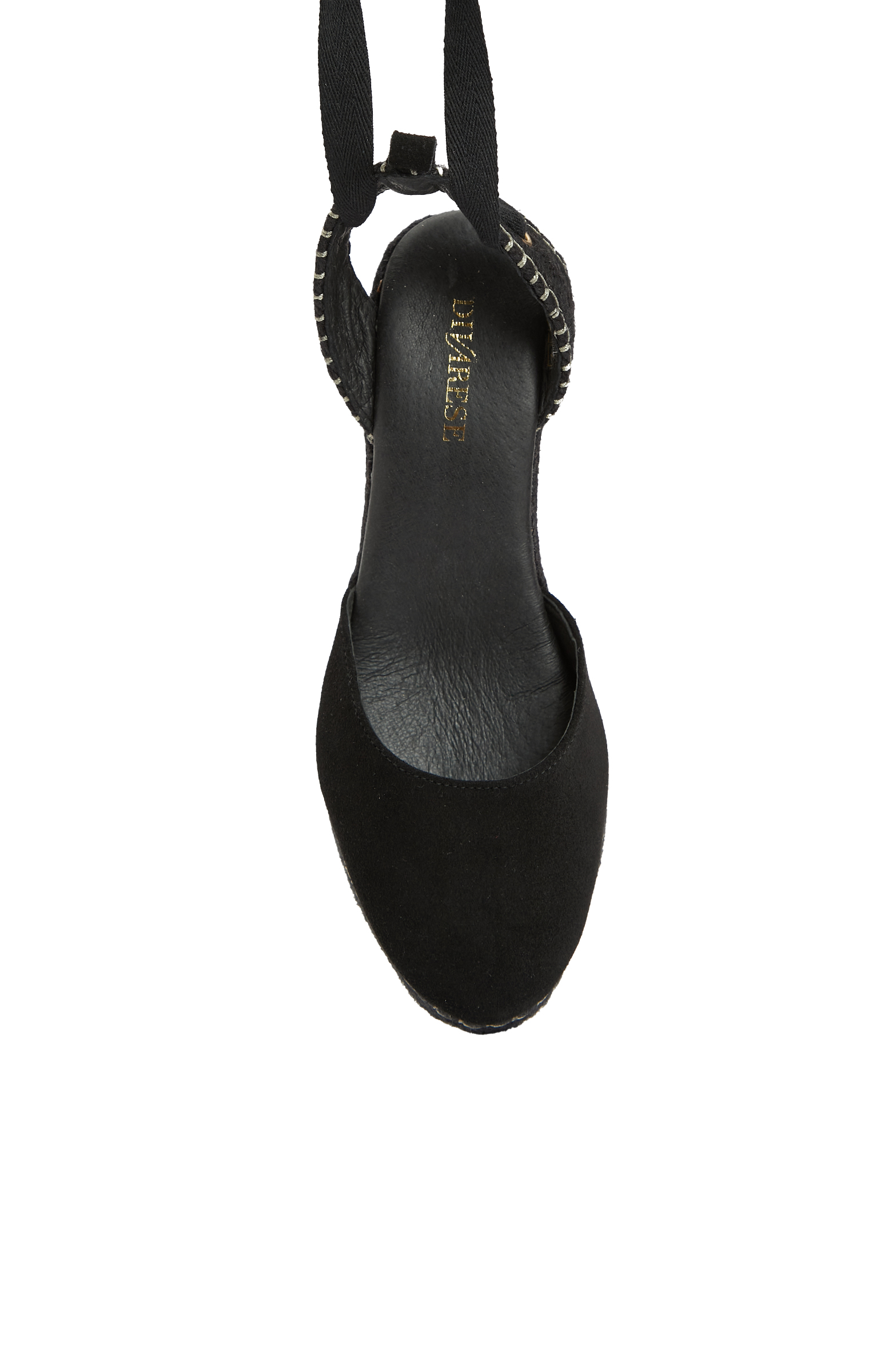 Siyah Kadın Süet Espadril