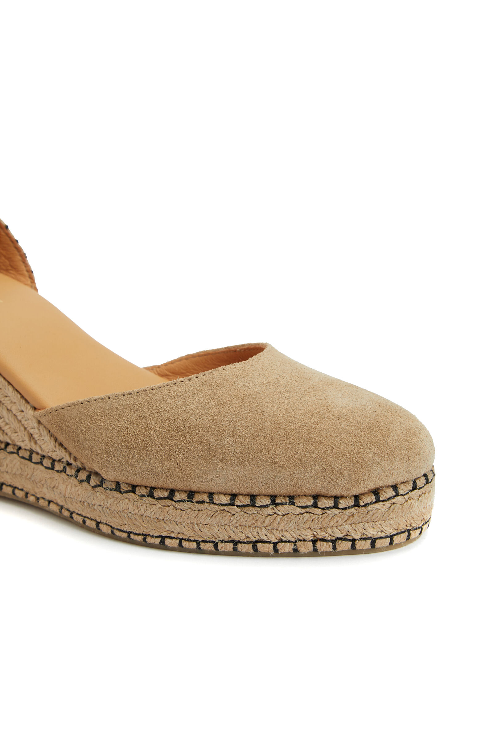 Bej Kadın Süet Espadril