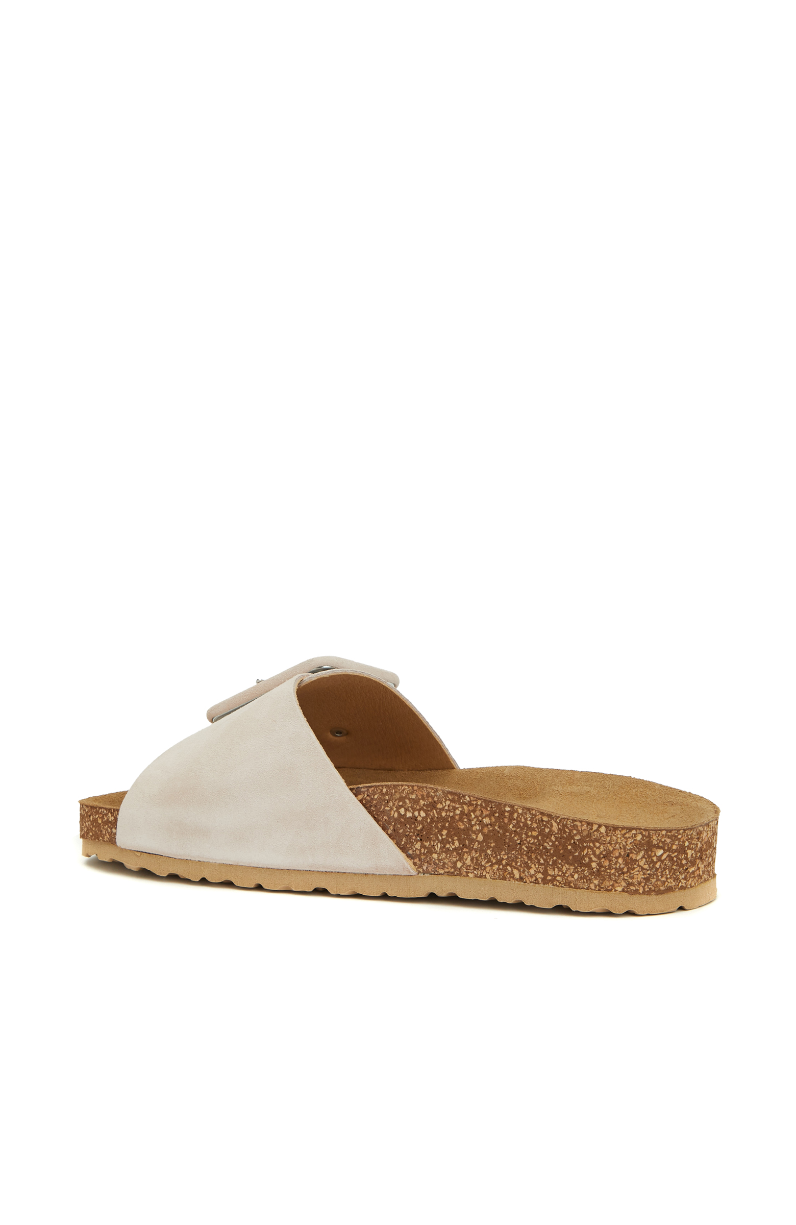 Pembe Kadın Deri Terlik