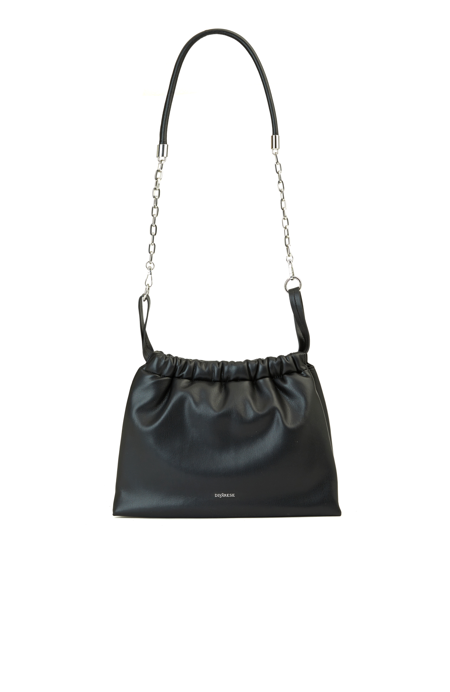 Siyah Kadın Postacı Çantası