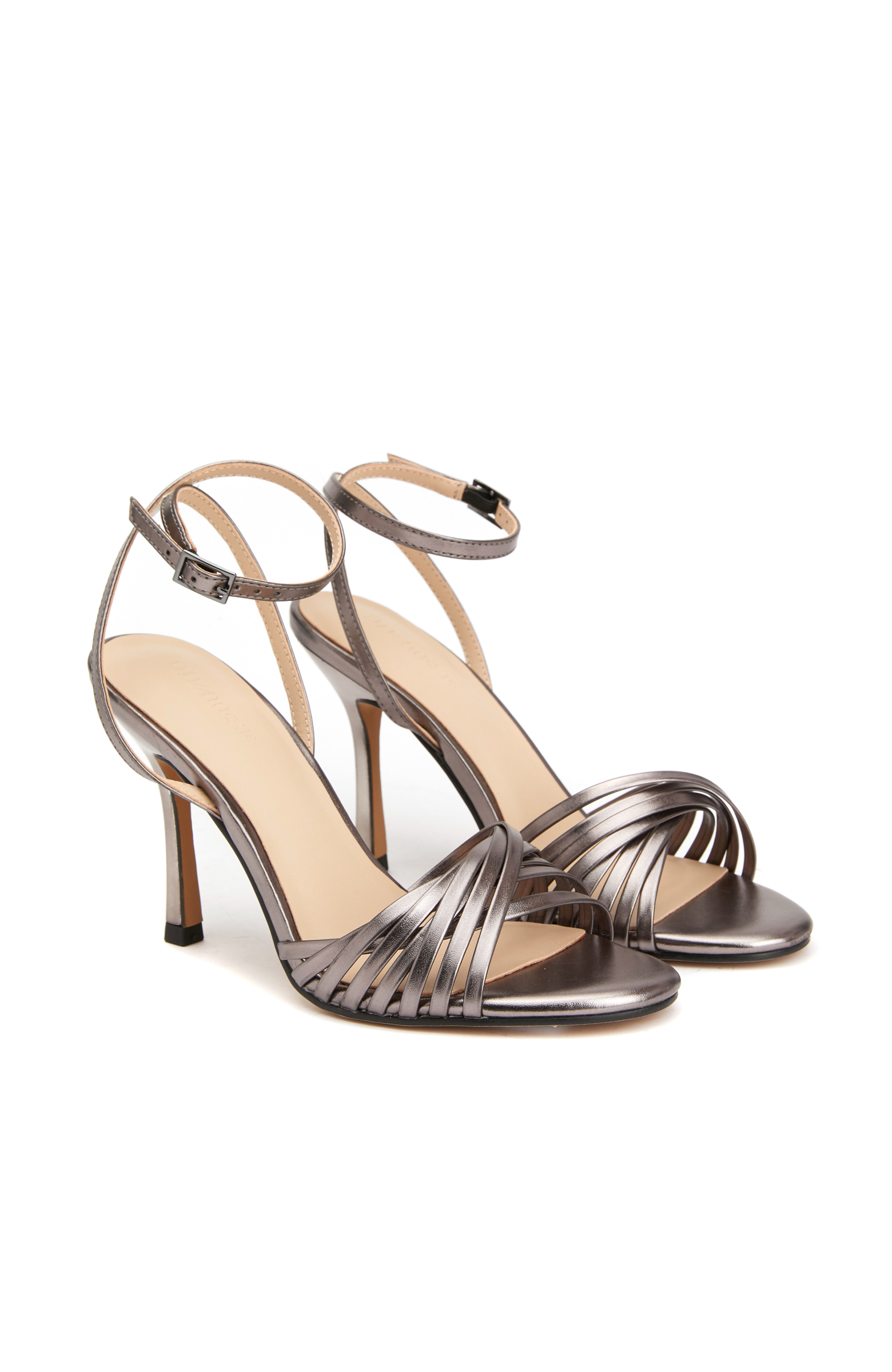 Platin Kadın Sandalet